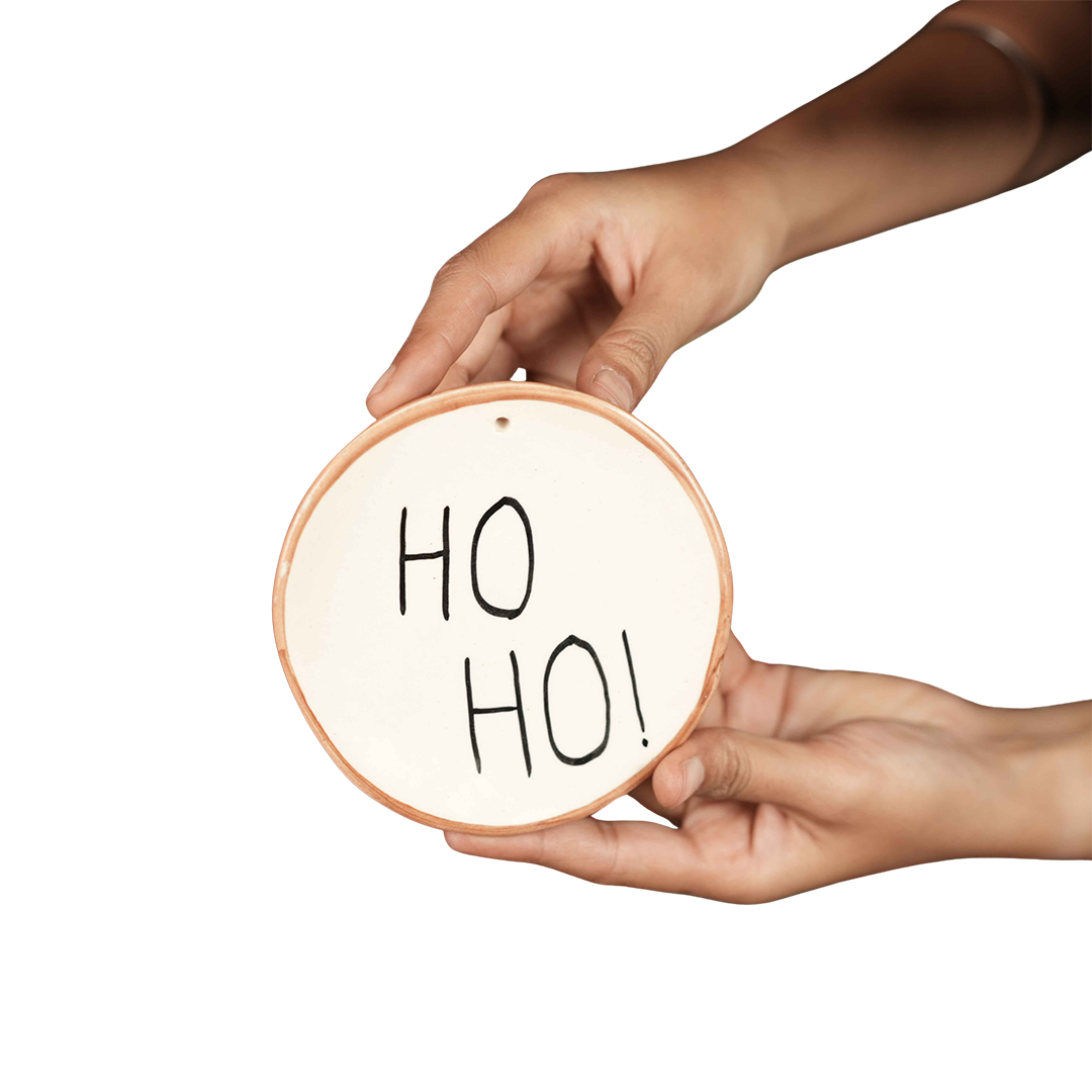 Ho Ho Ho Festive Ornament