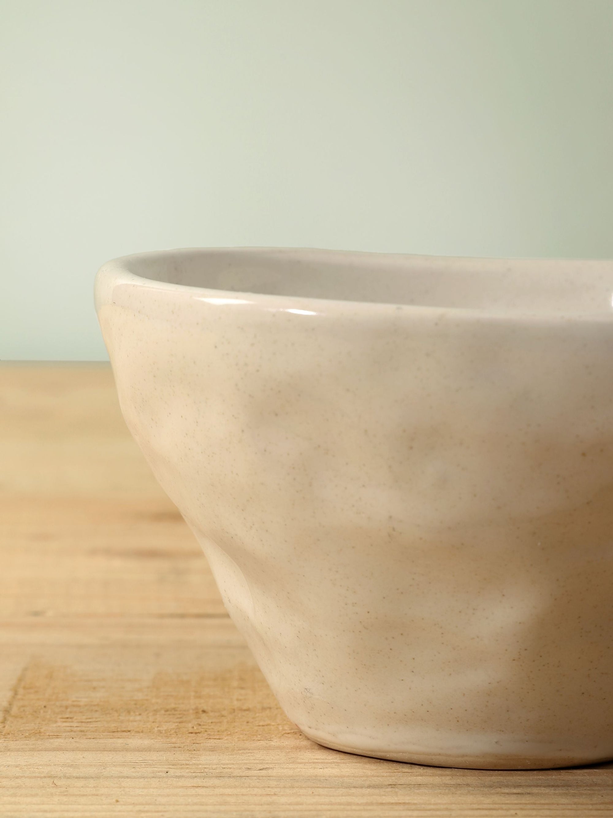 Handmade Round Ceramic Bowl
