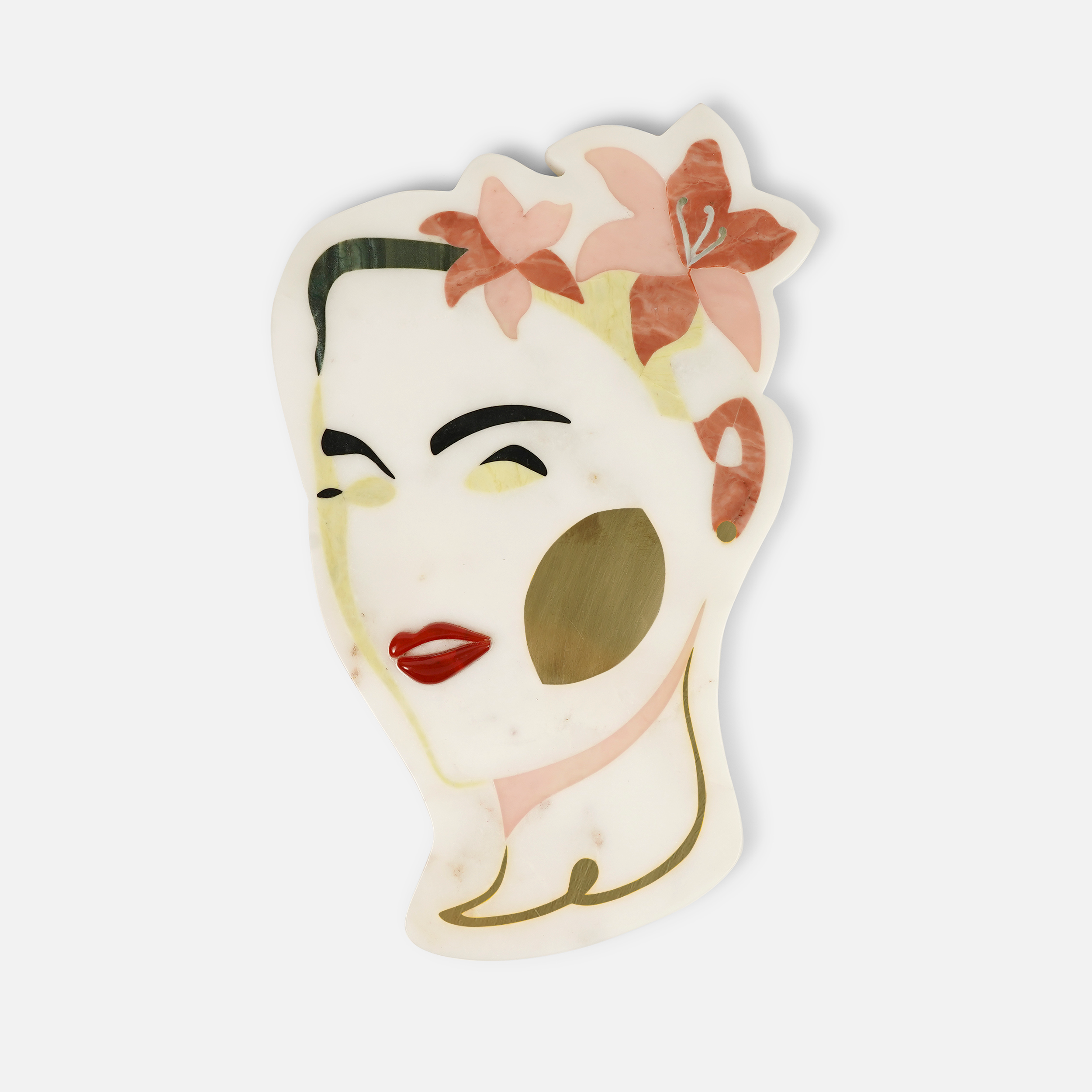 Limited edition - Frida Kalho - Marble Inlay Platter