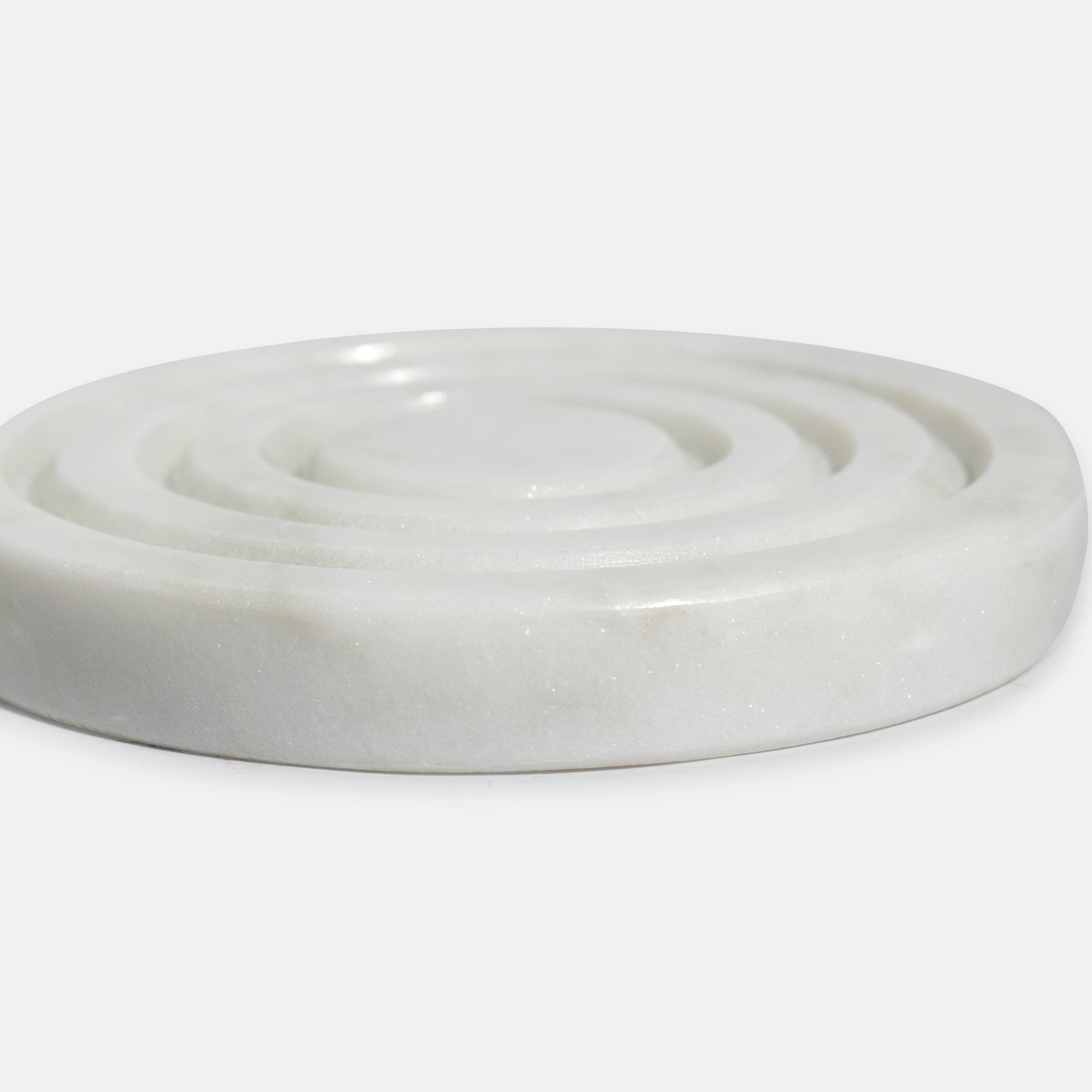 PARADISE -MARBLE IVORY COASTER SET