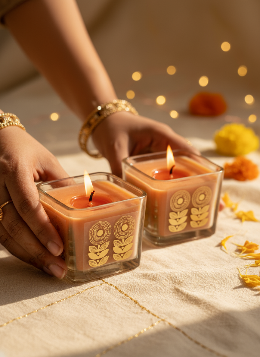 Ira Candles - Set Of 2