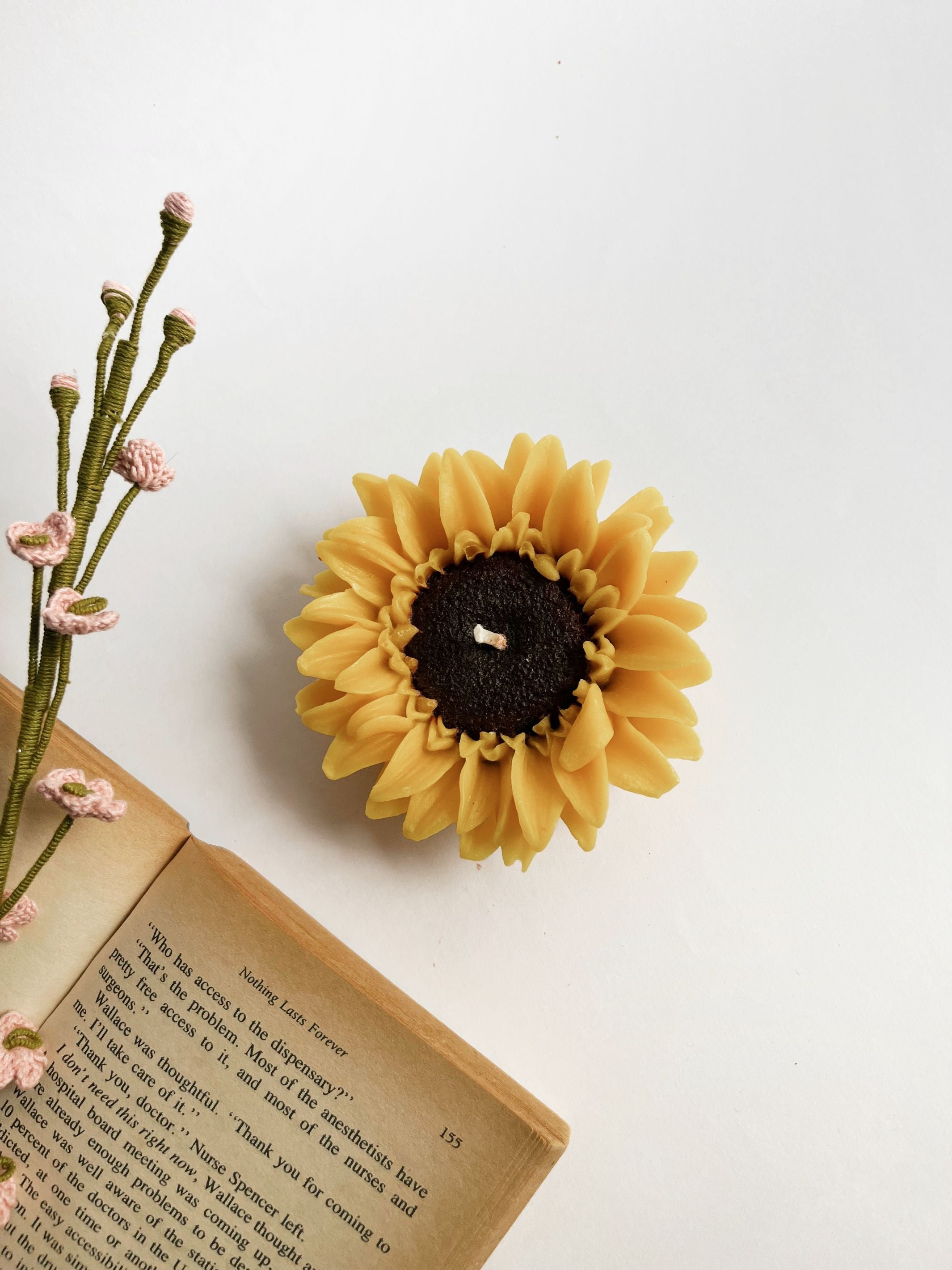 Sunflower Candle