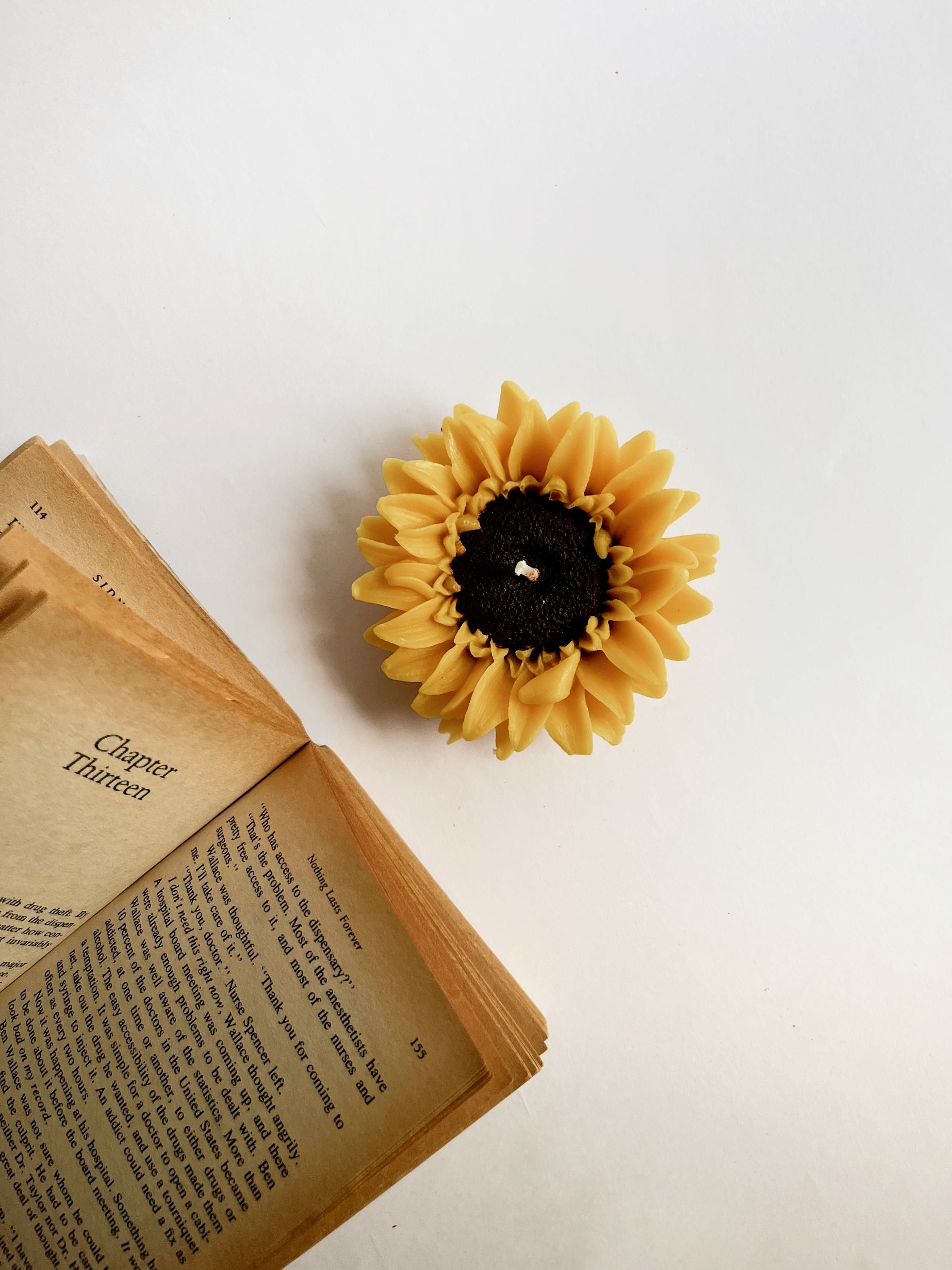 Sunflower Candle
