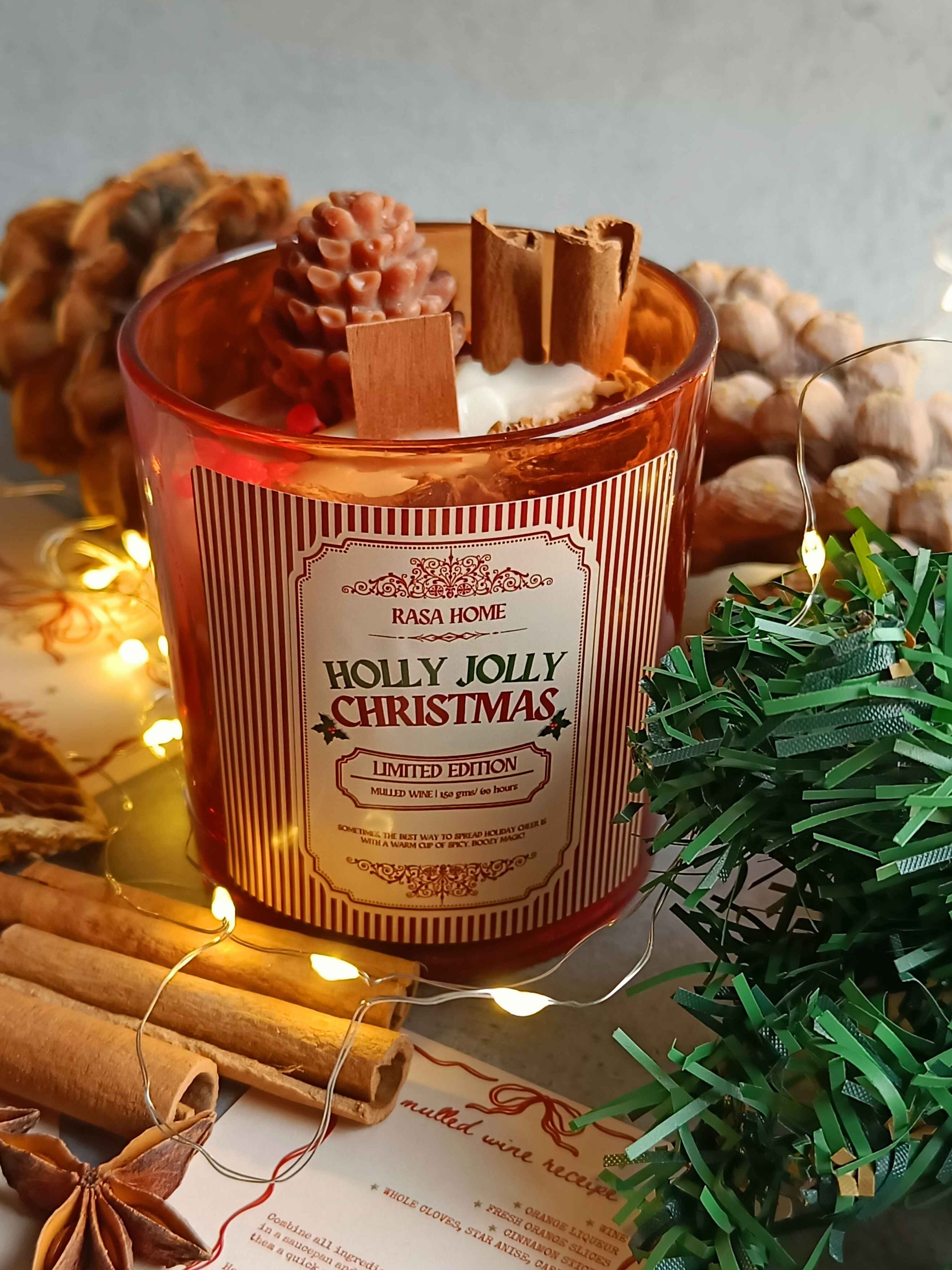 Holly Jolly Christmas Jar – Festive Secret Santa & Holiday Gift