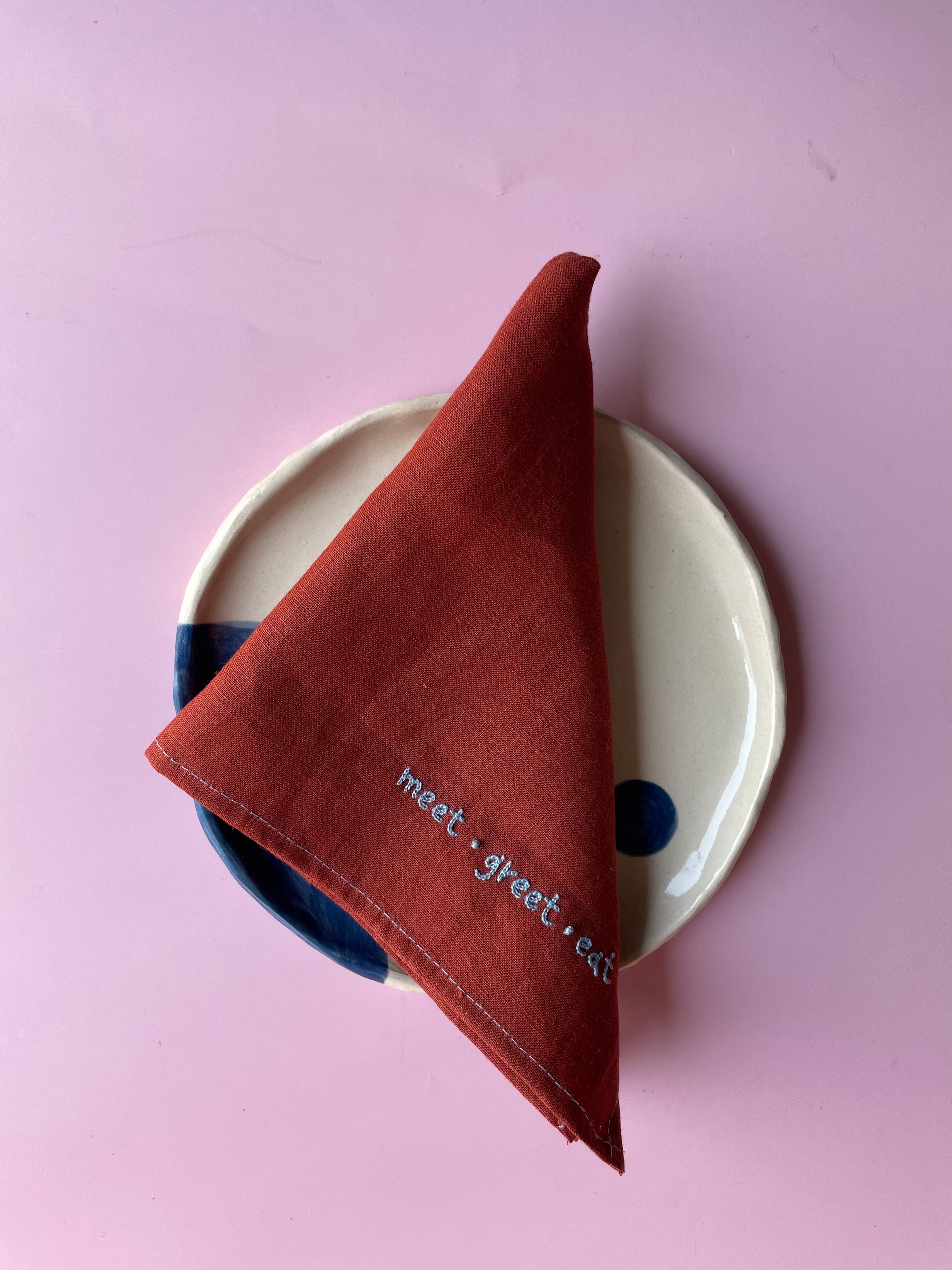 The Greet Sheet - Table Napkin