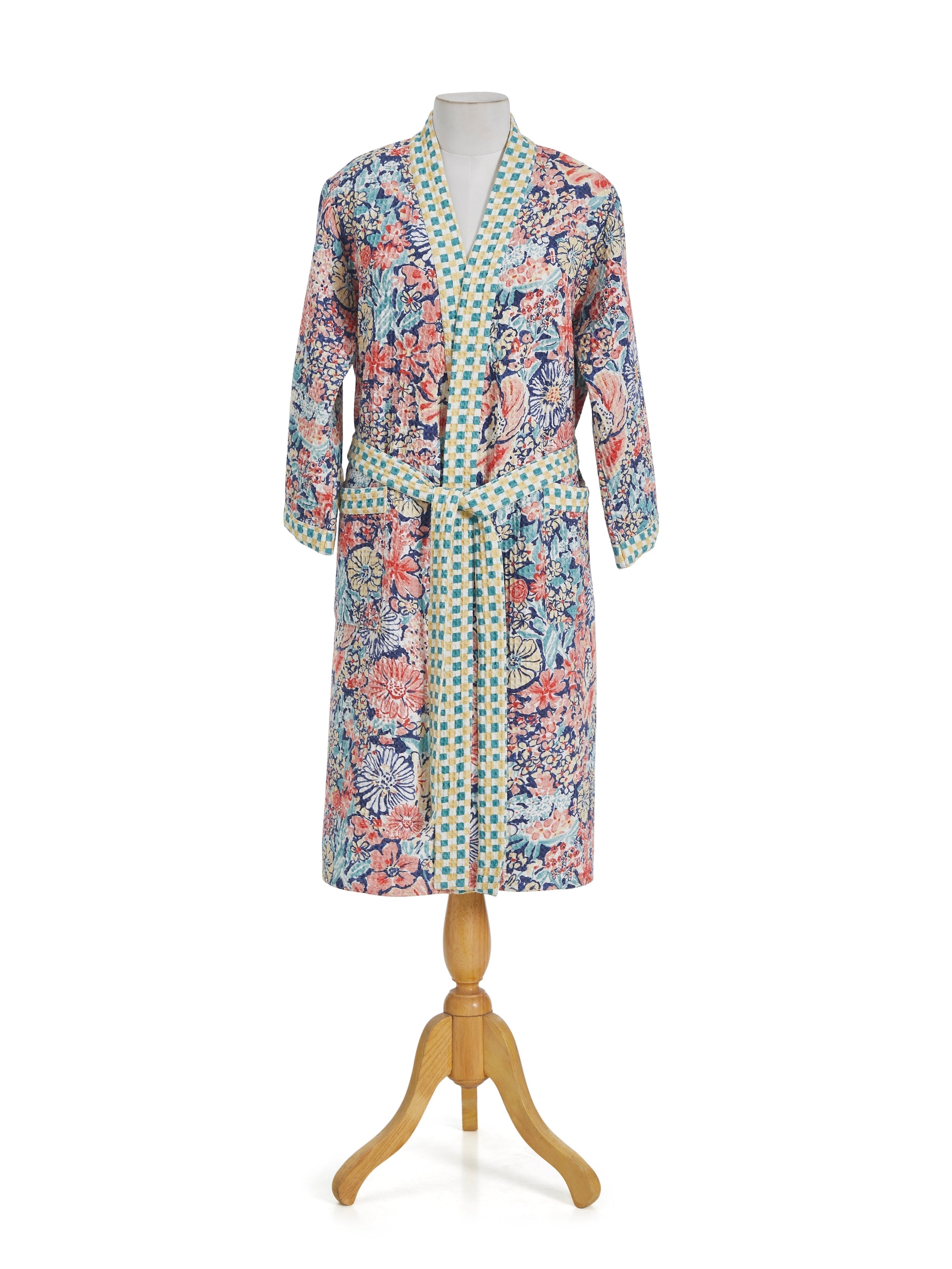 Nature Nectar Blue Bathrobe