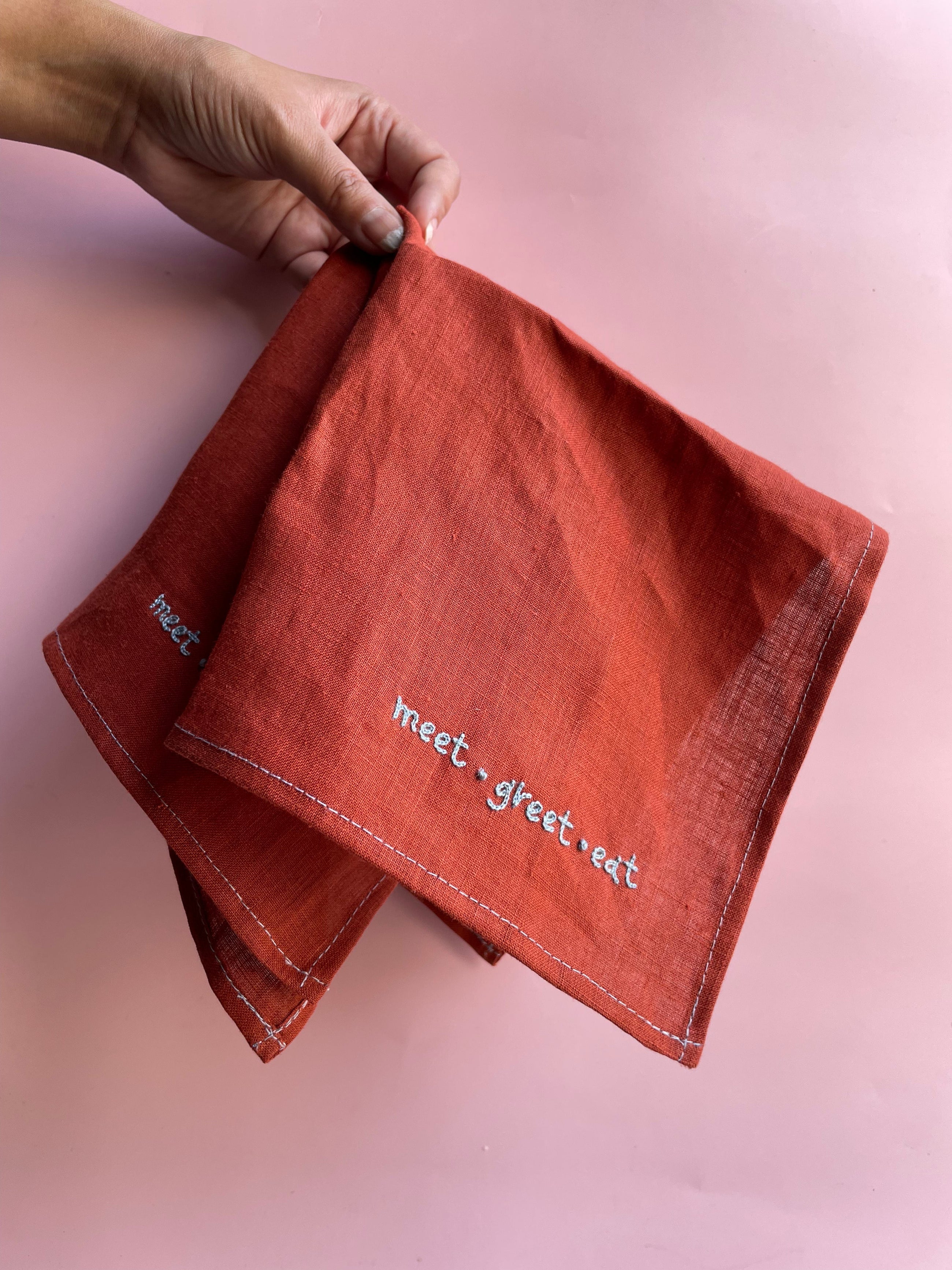 The Greet Sheet - Table Napkin