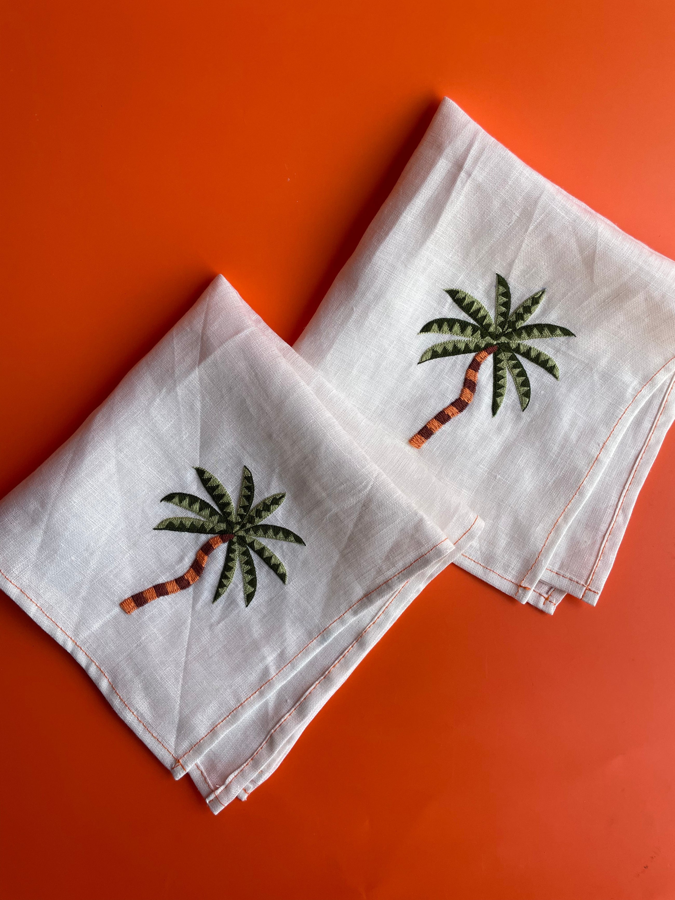 Sunset Palm - Table Napkin