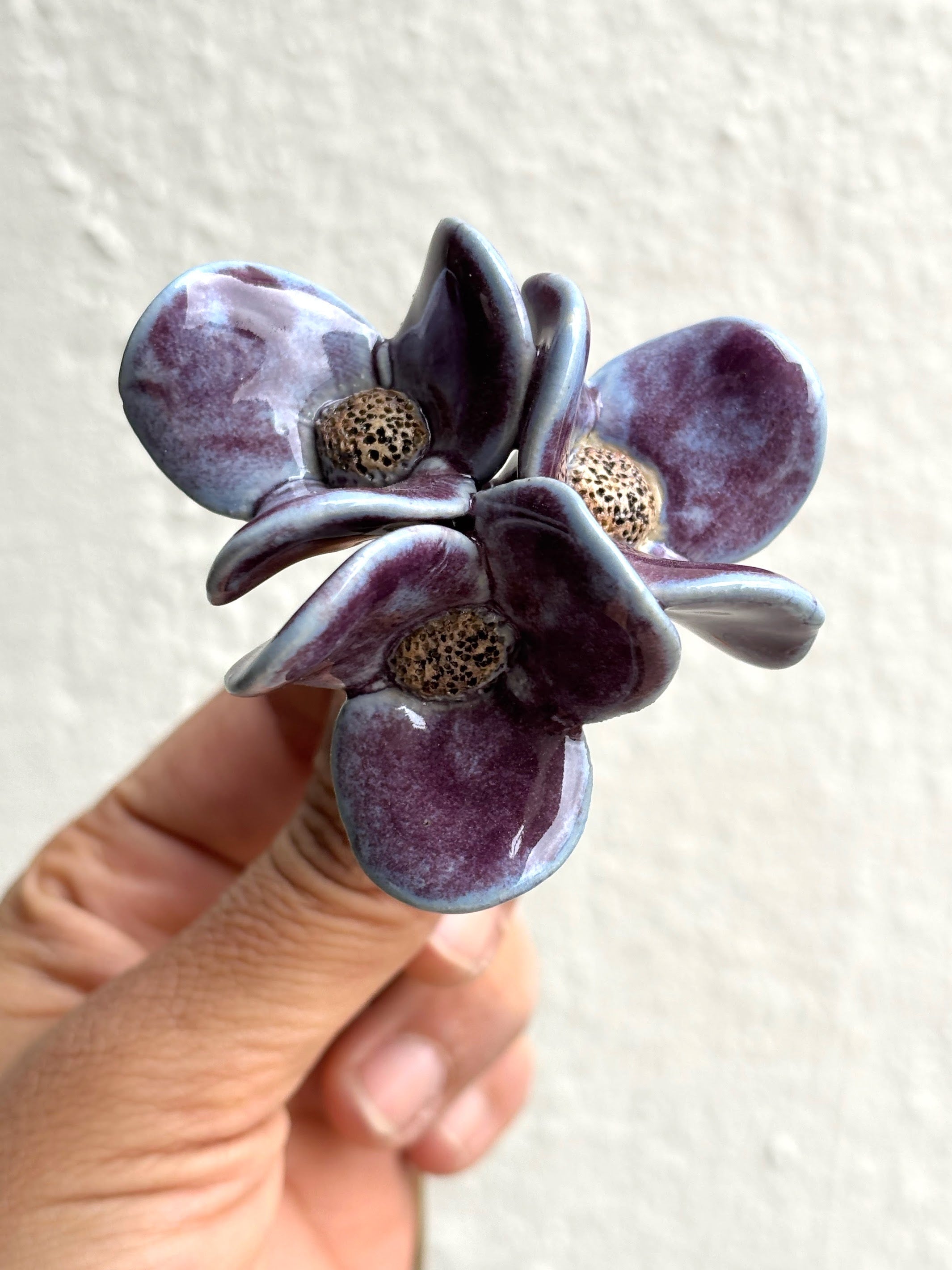 Trinity Orchid - Purple - Single Stem