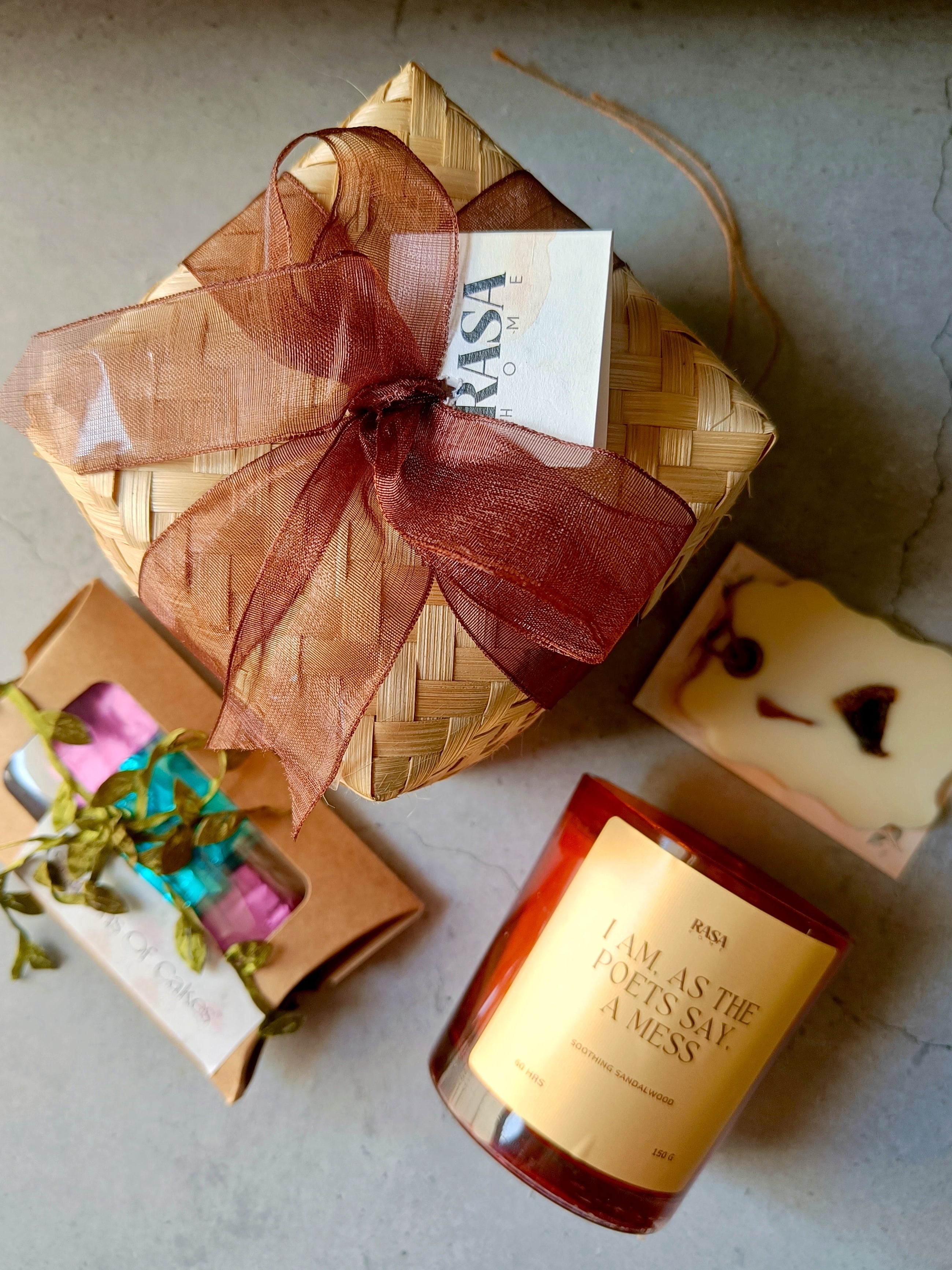 A Beautiful Mess Gift Set - Candle & Chocolate
