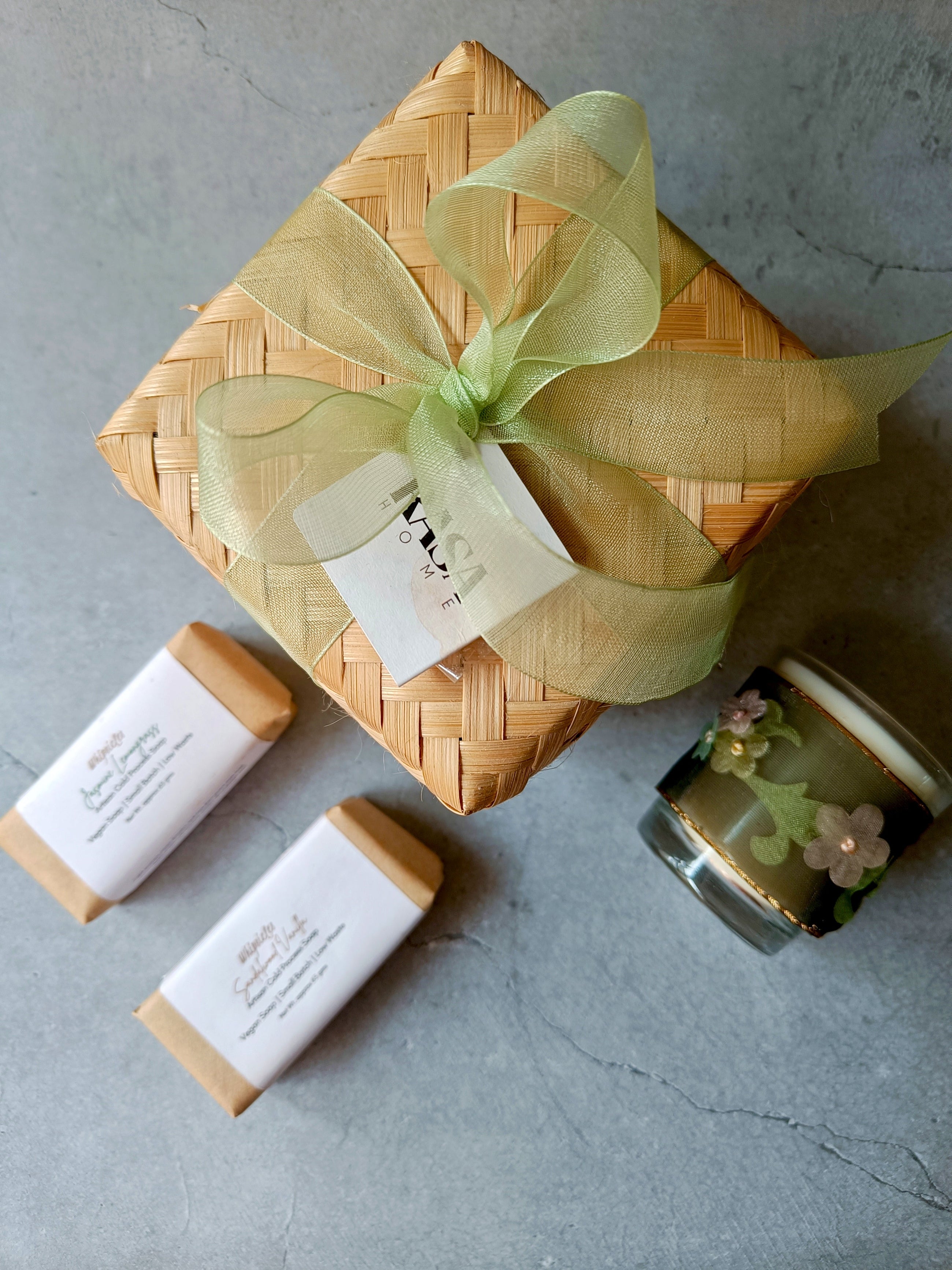 Glow & Lather Candle & Soap Gift set