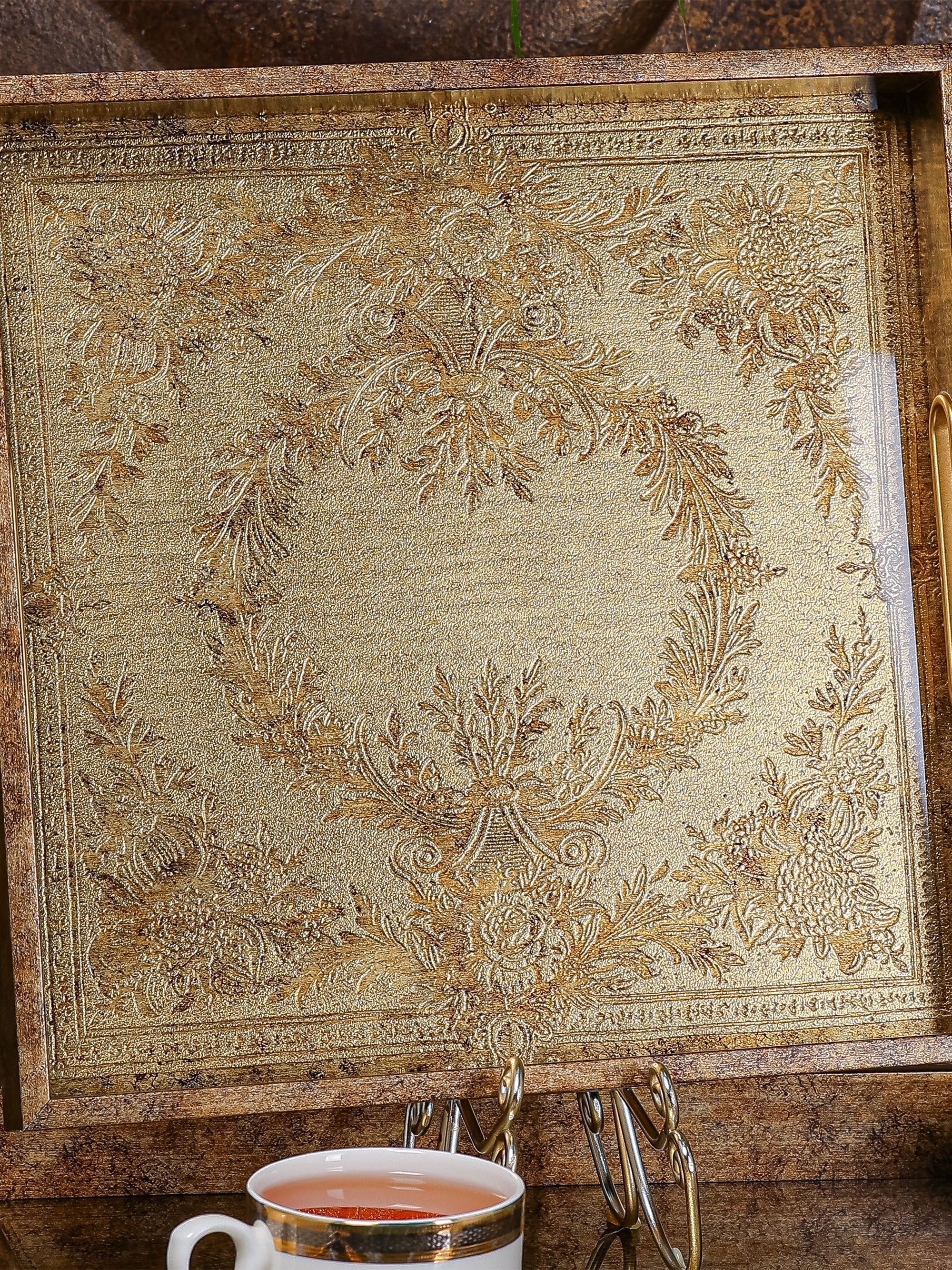 Imperial Serving/Vanity Tray - Set Of 2