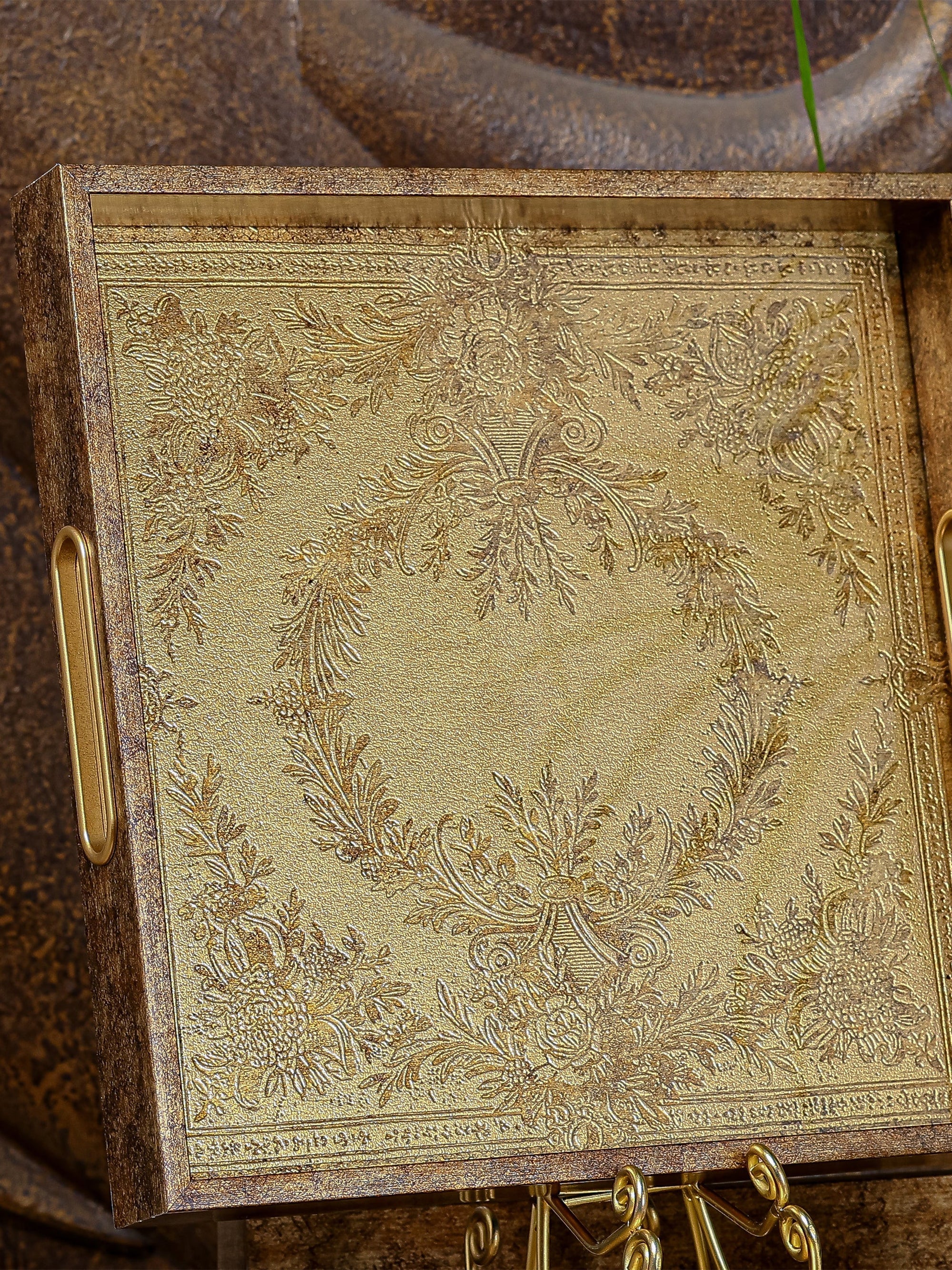 Imperial Serving/Vanity Tray - Set Of 2