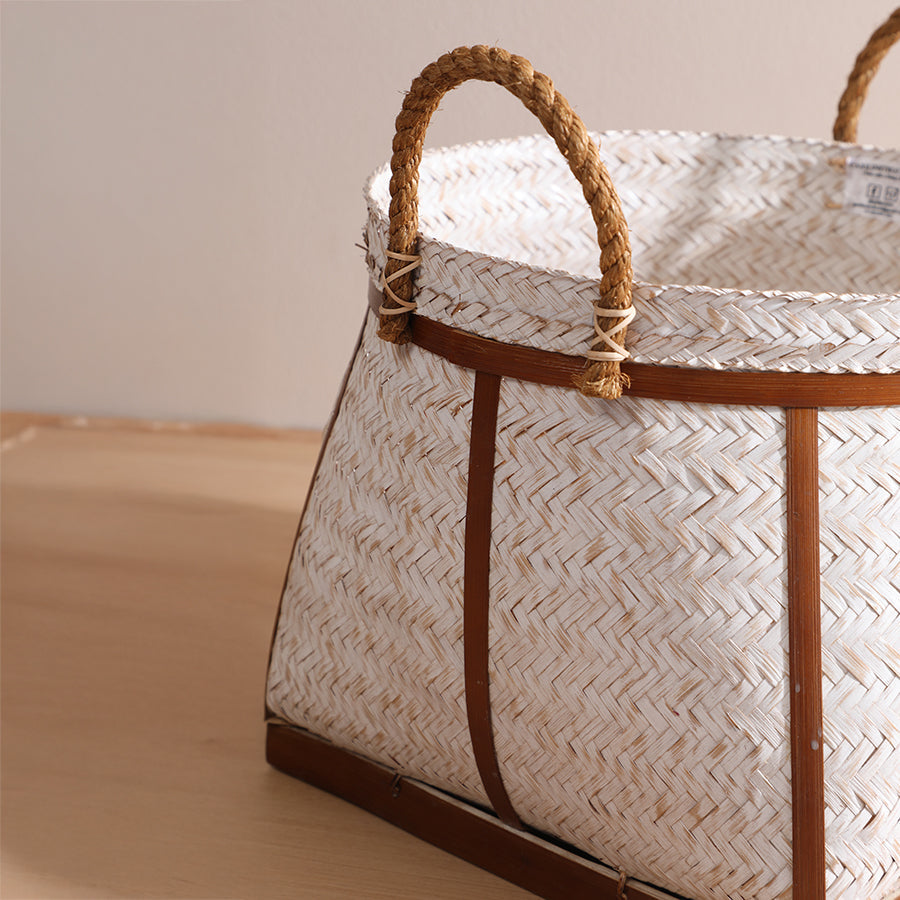Jonava White Basket