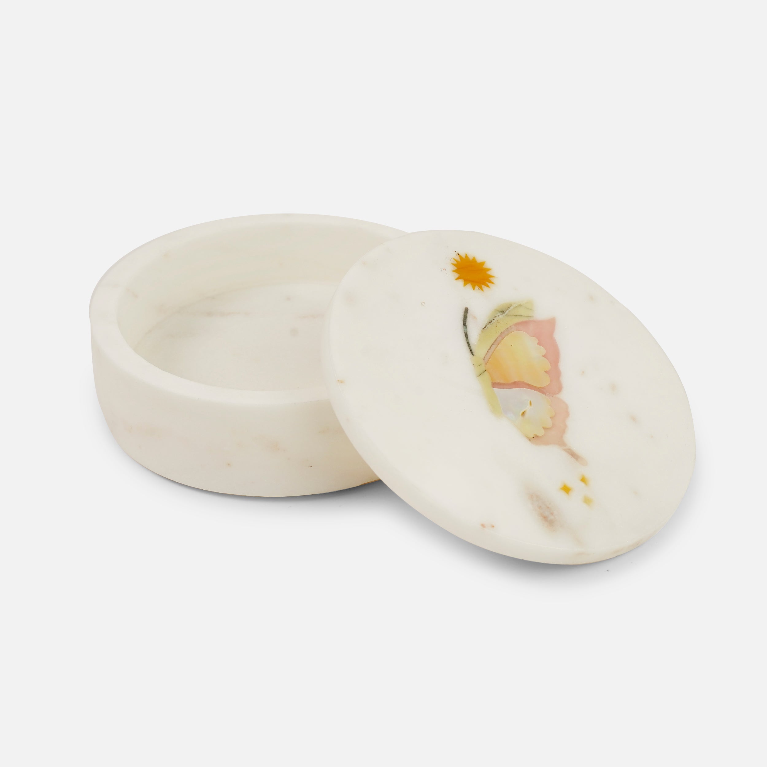 Aira - Marble Inlay Keepsake Box