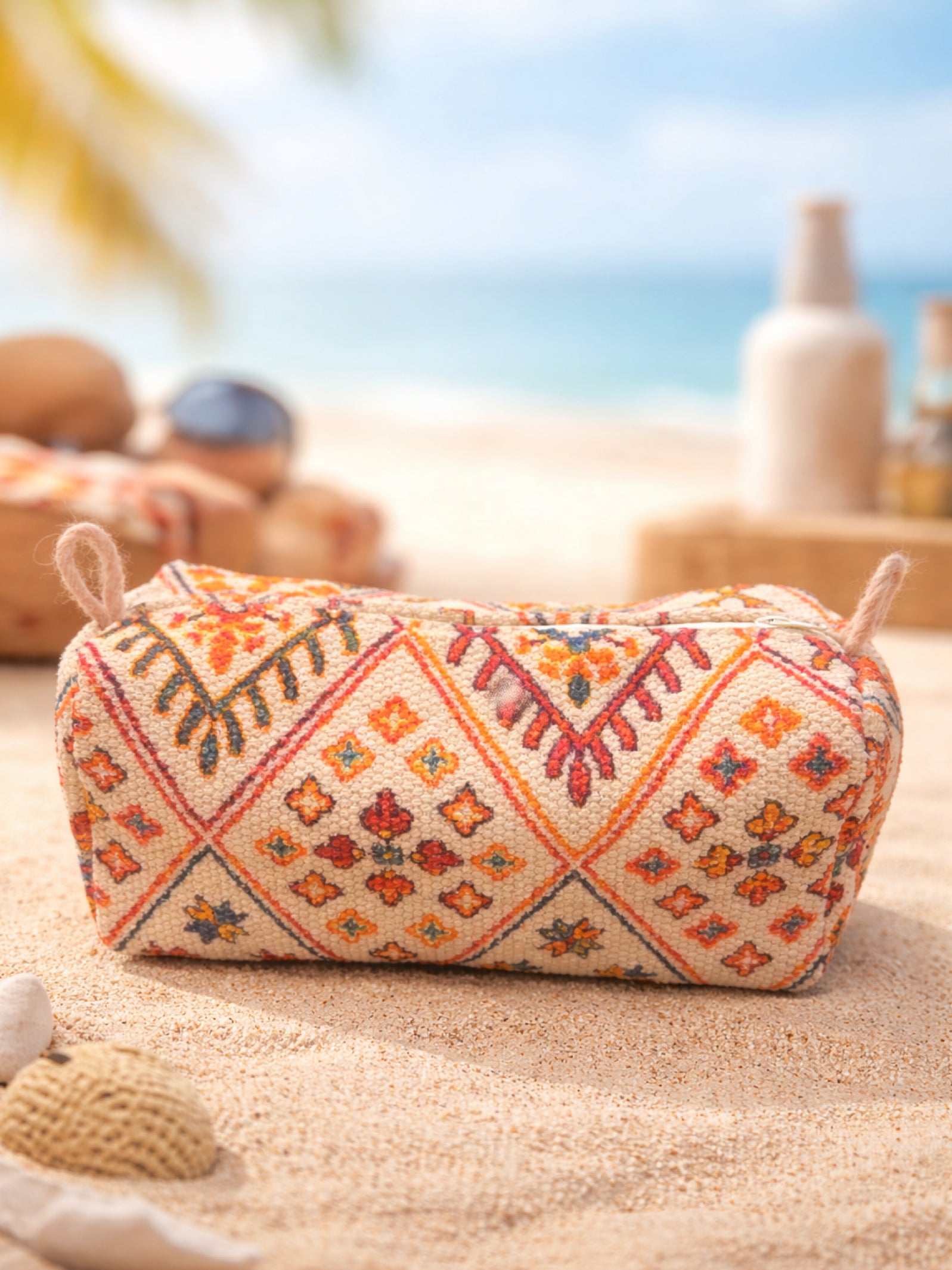 2-in-1 Essential Handwoven Travel sling & pouch set