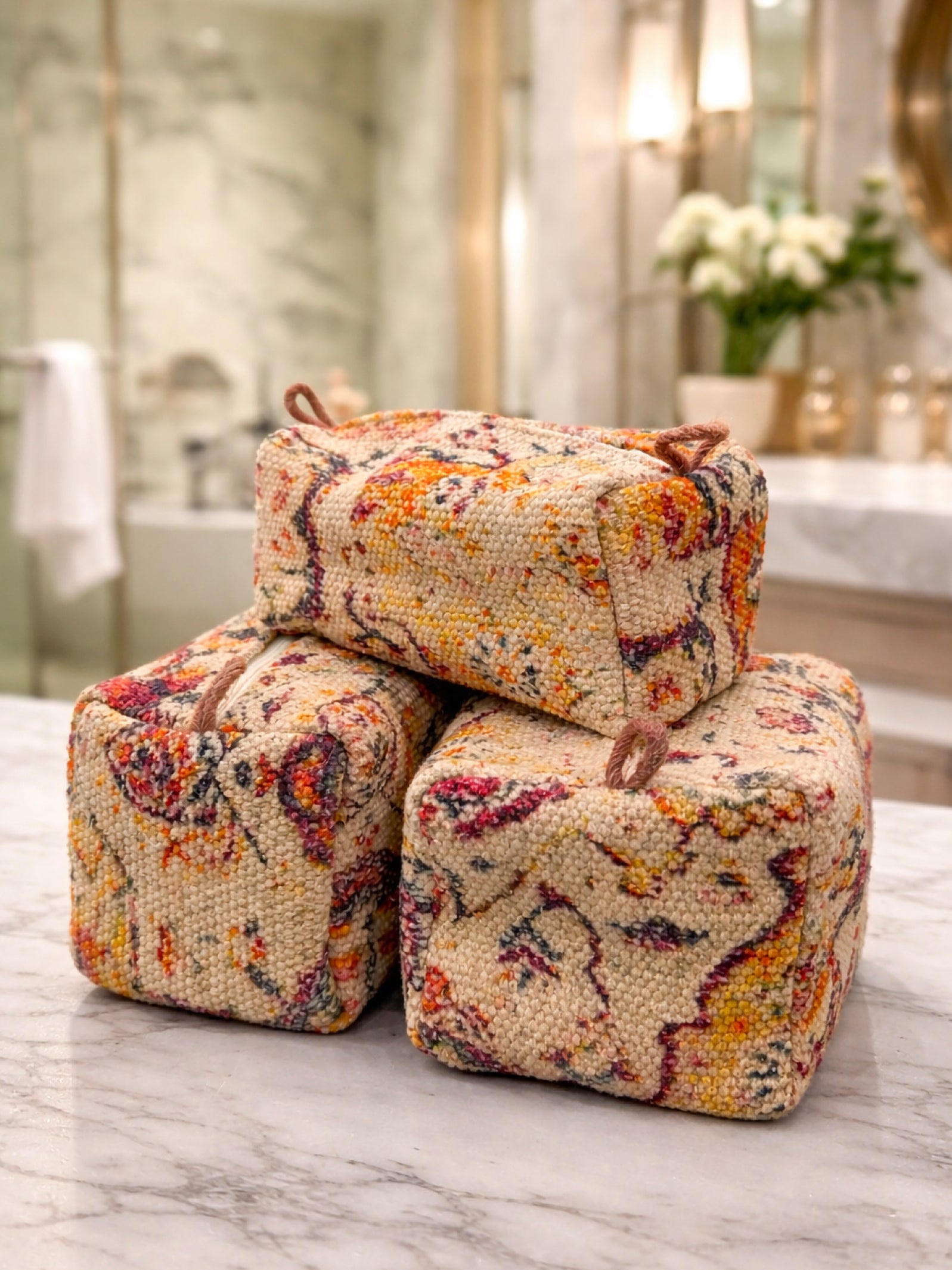 2-in-1 Essential Handwoven Travel sling & pouch set