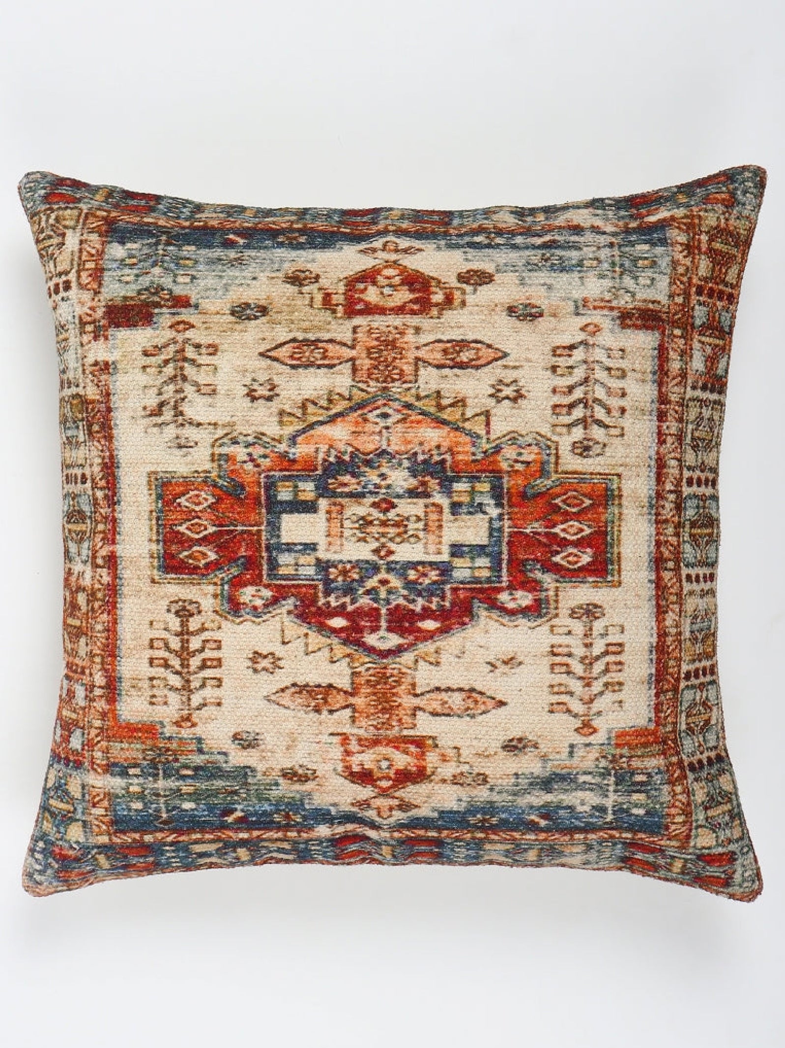 Persian Bloom Medallion Cushion Cover