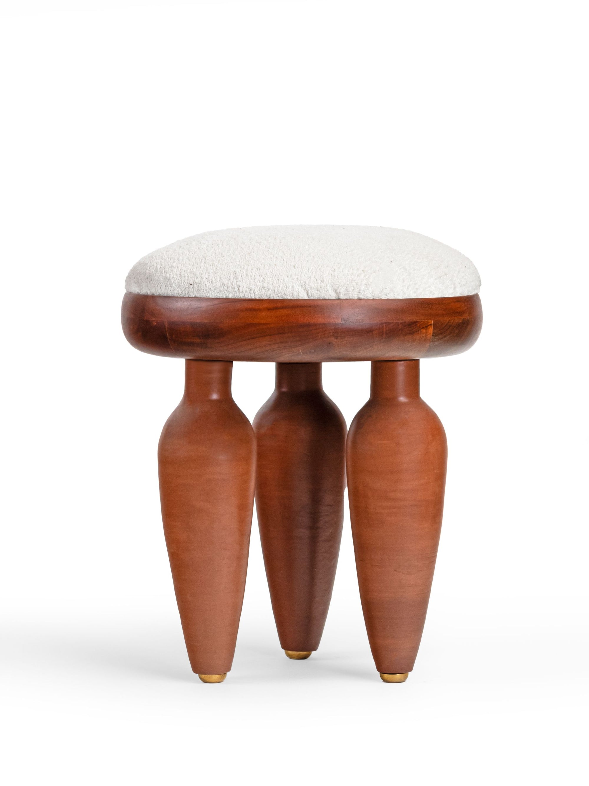 Wooden stool - Klei