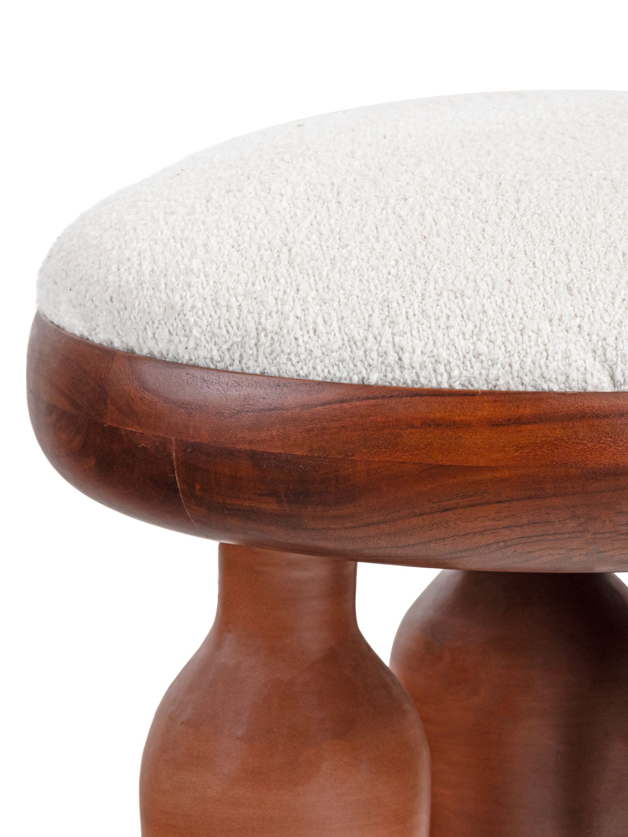 Wooden stool - Klei