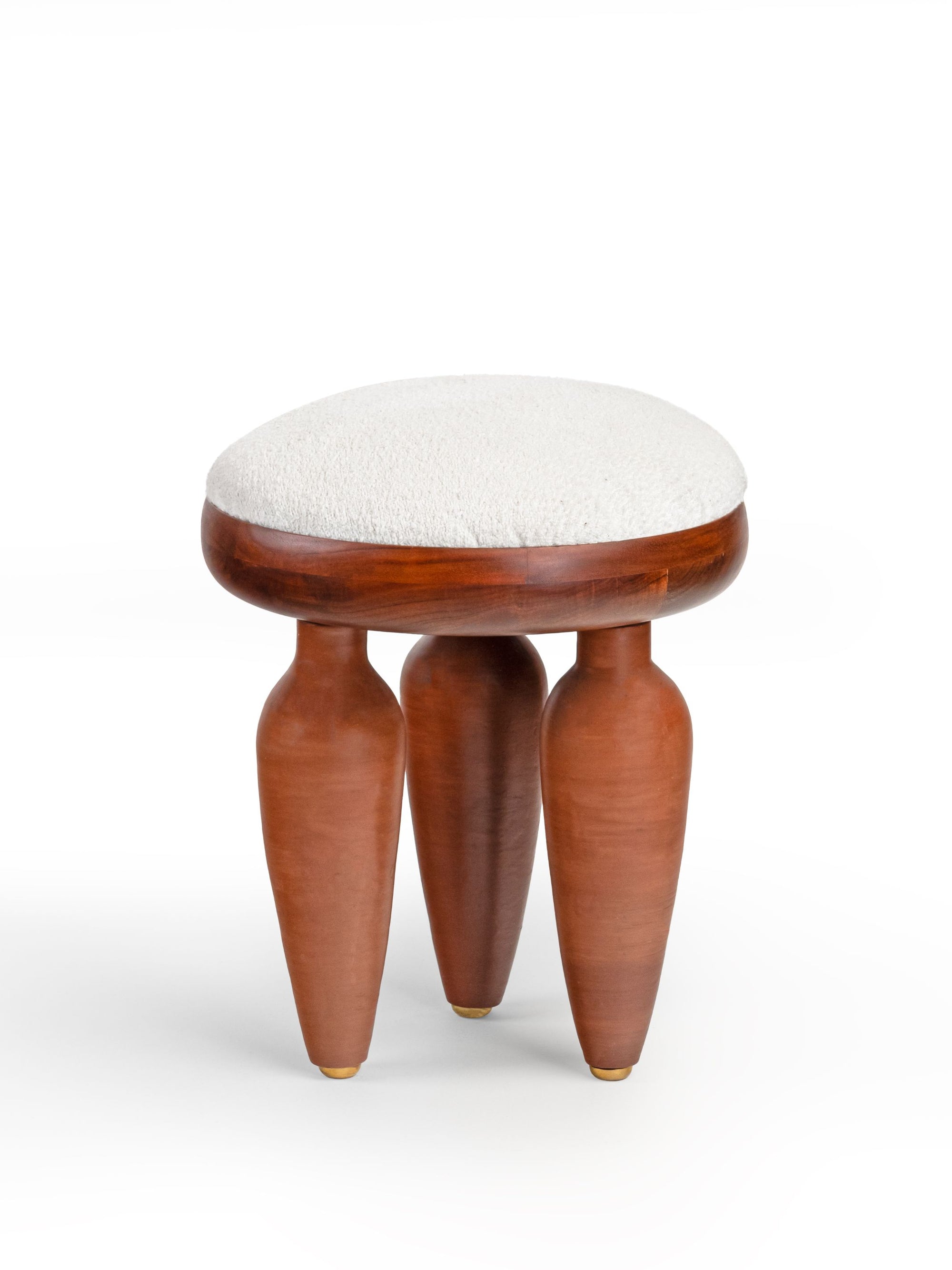 Wooden stool - Klei