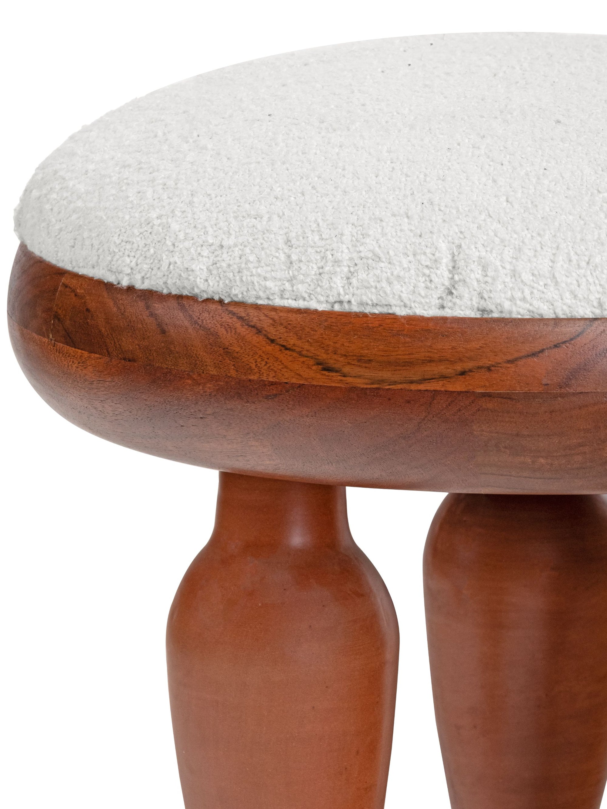 Wooden foot stool - Klei