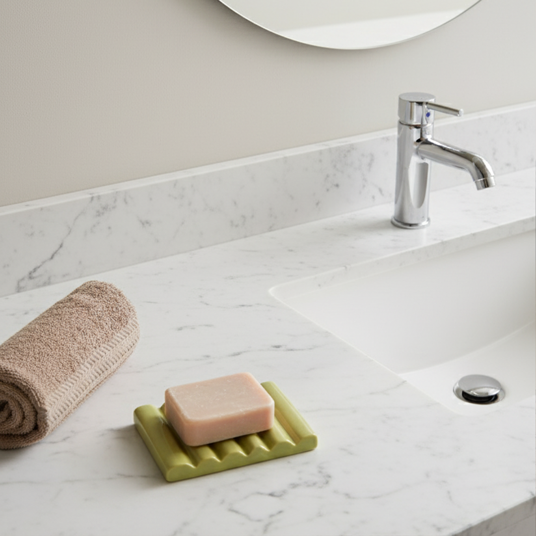 Ridge Block – Handmade Italian Soap Dish