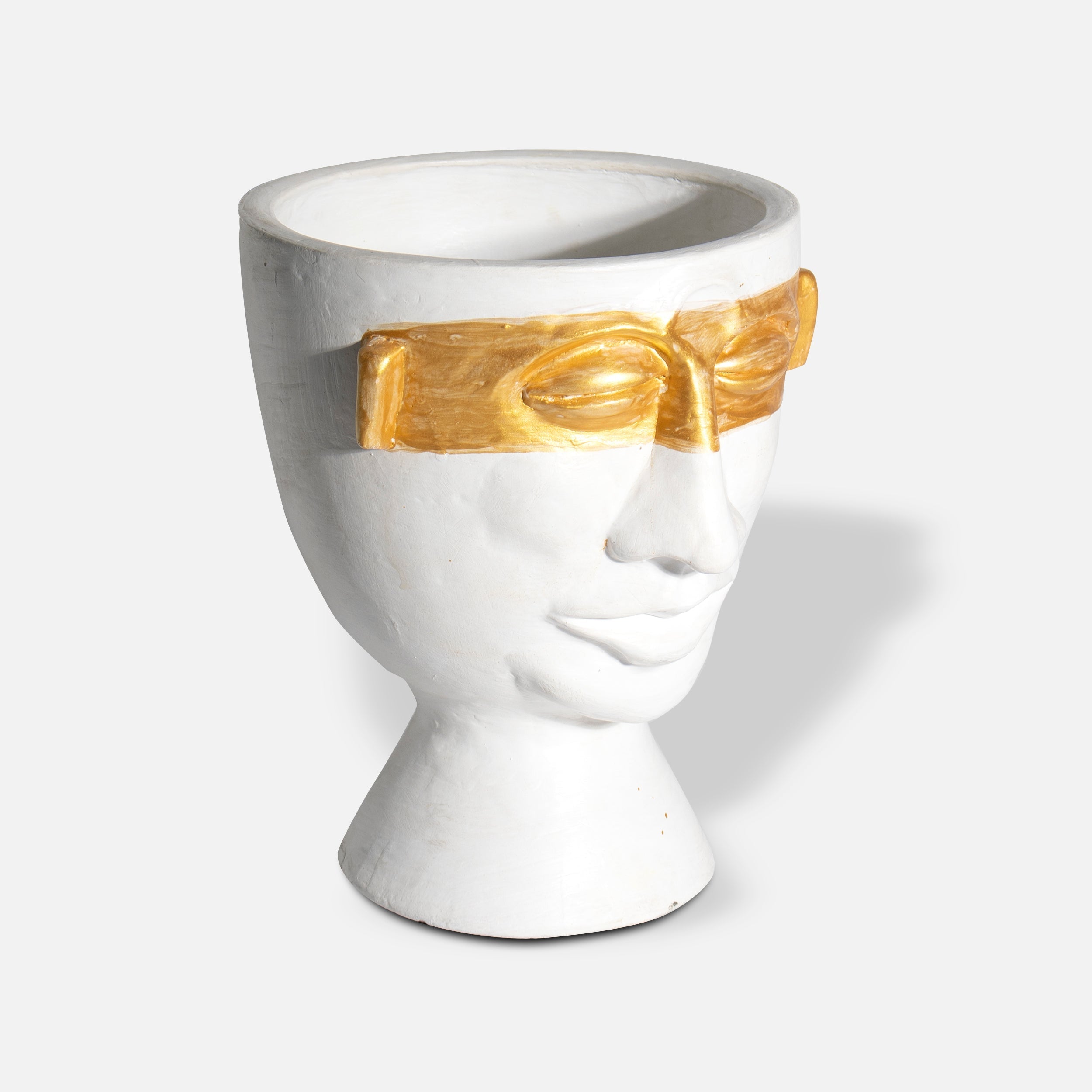 PERLA - TERRACOTA FACE VASE