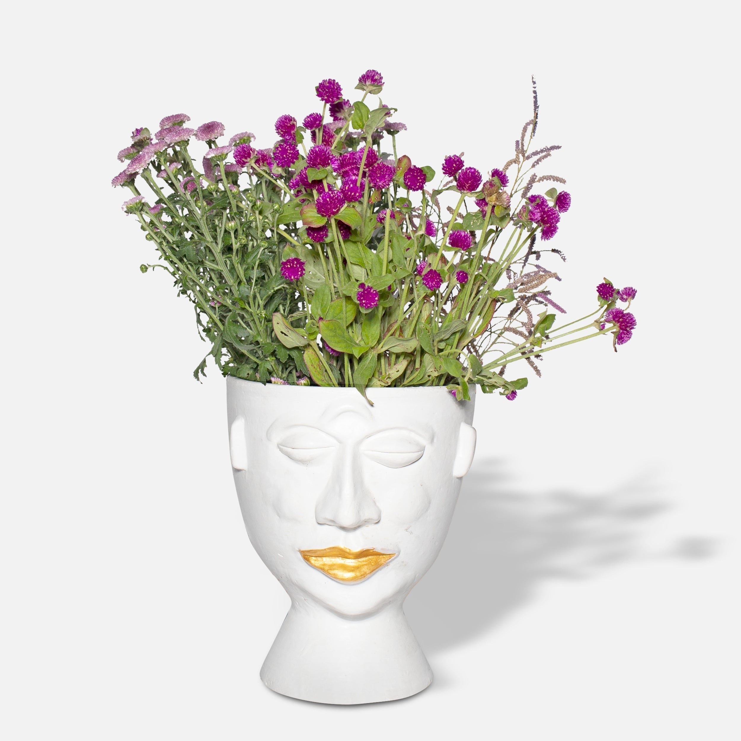 PERLA - TERRACOTA FACE VASE