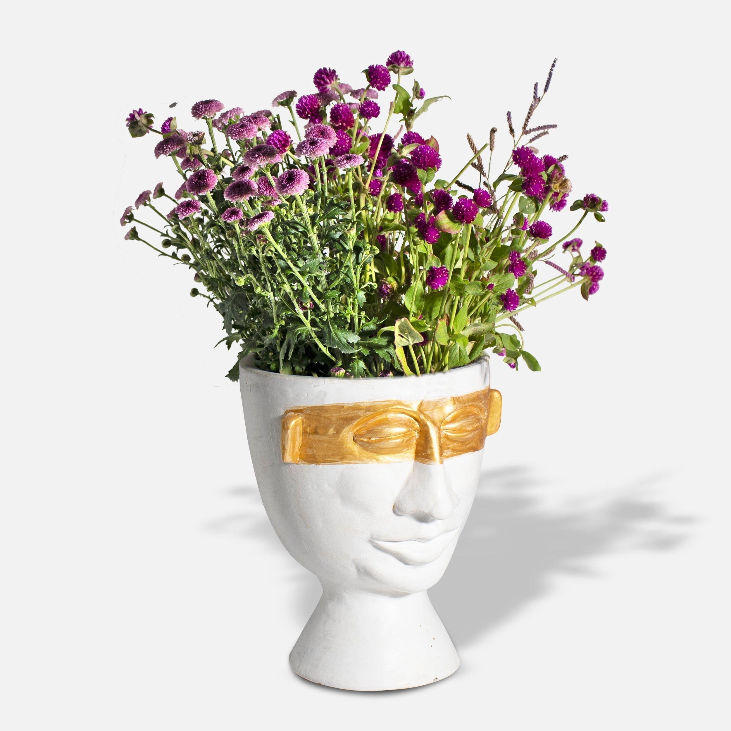 PERLA - TERRACOTA FACE VASE