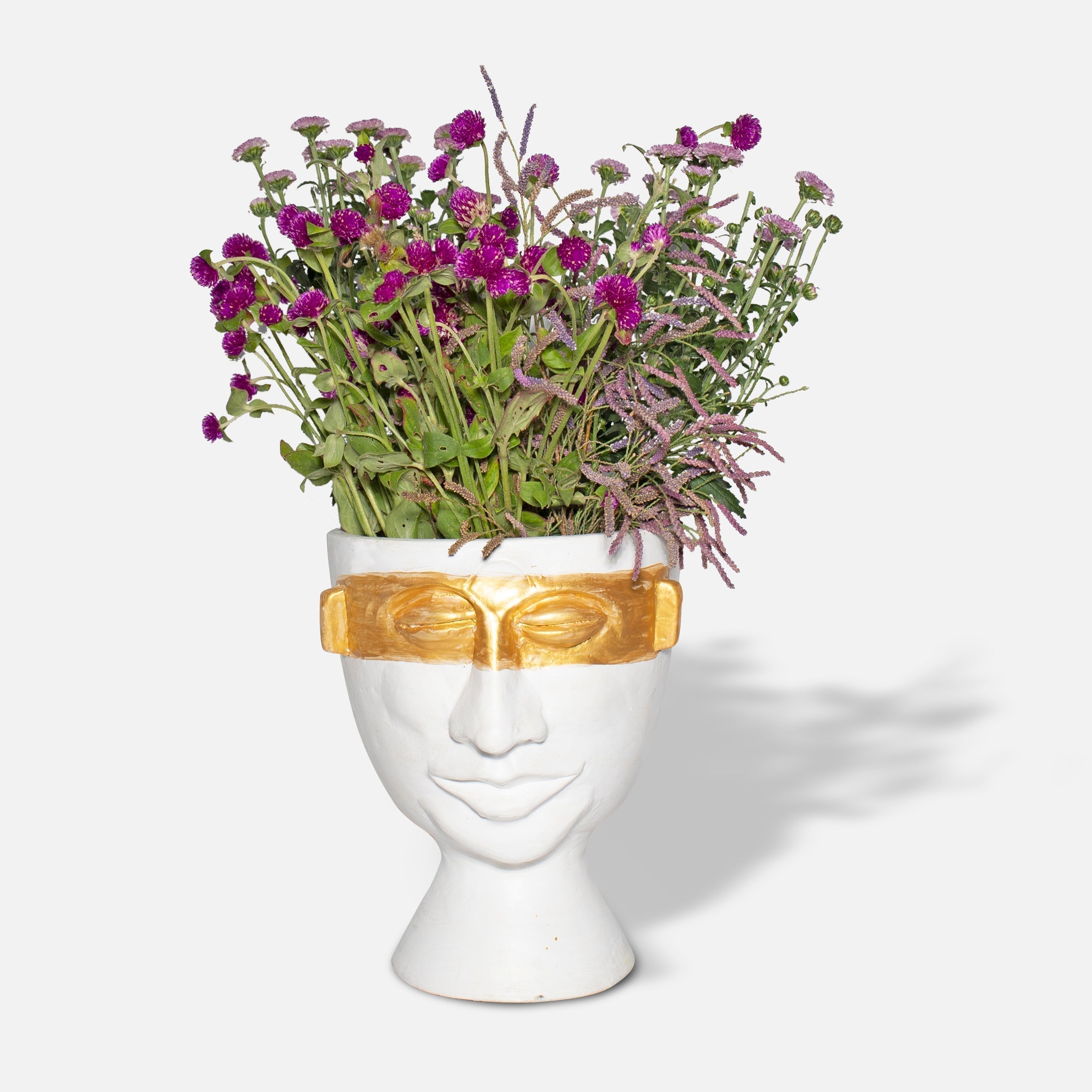 PERLA - TERRACOTA FACE VASE