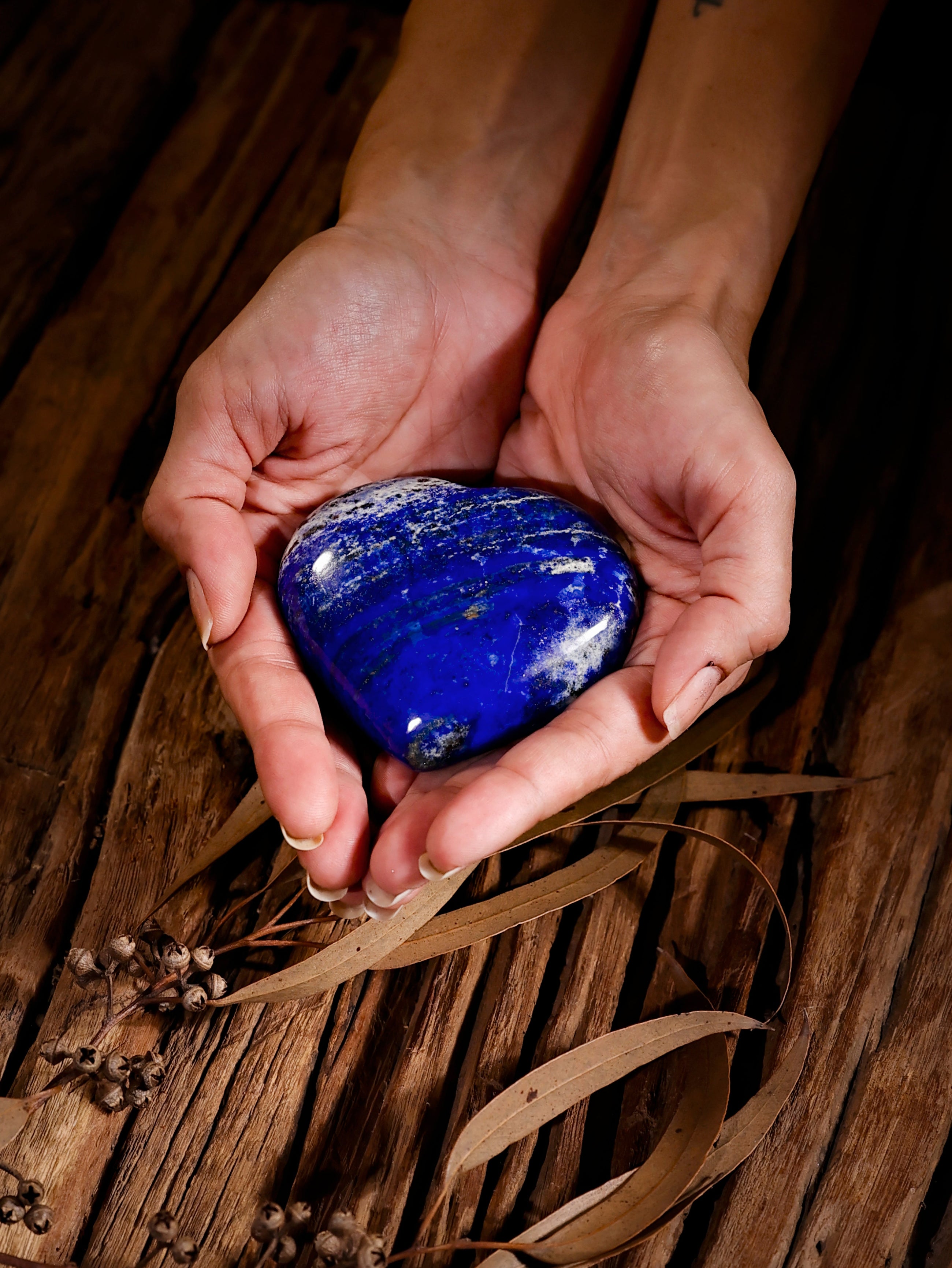 Lapis Heart (Medium)