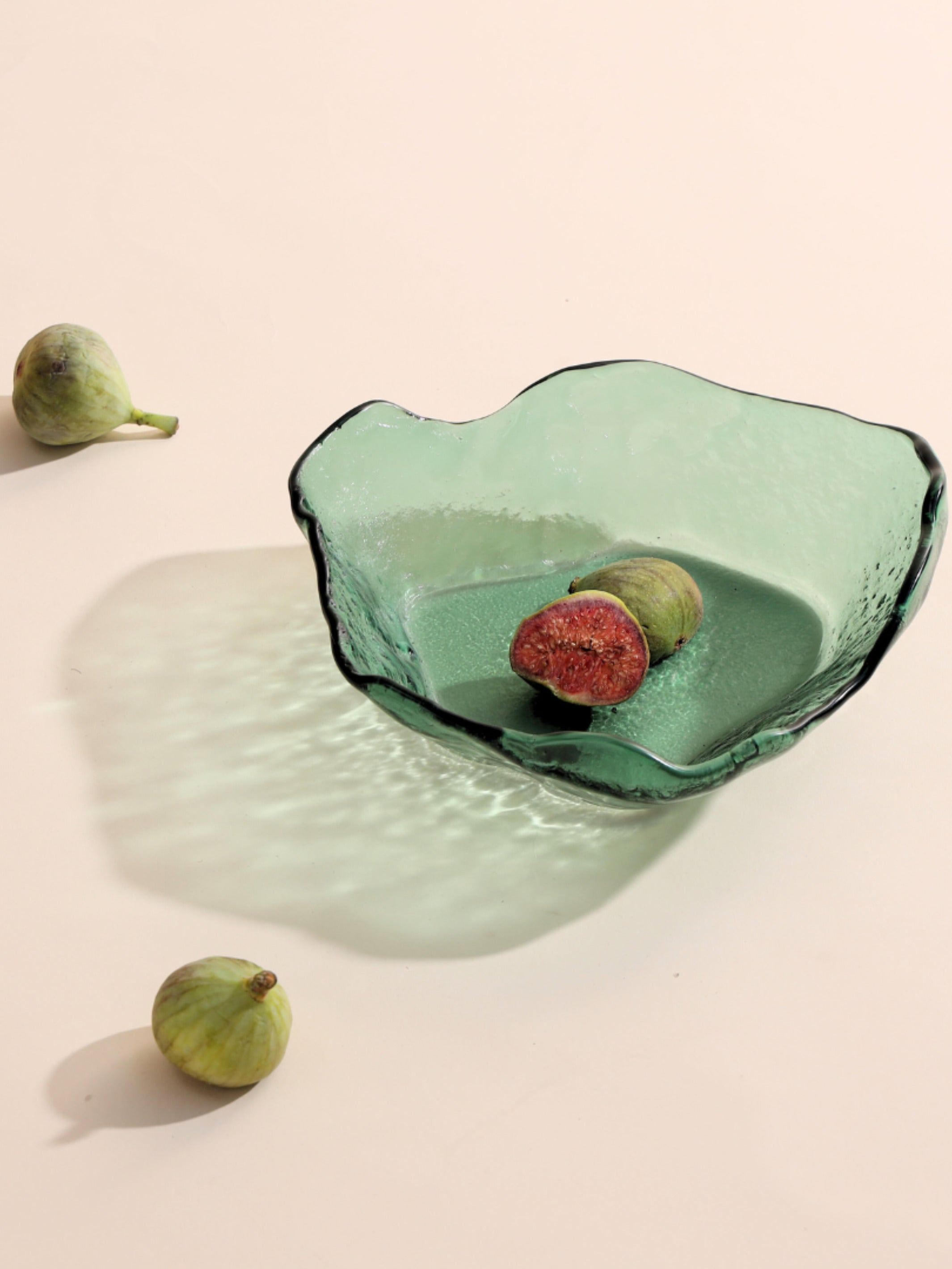 Lava Glass Bowl - Green