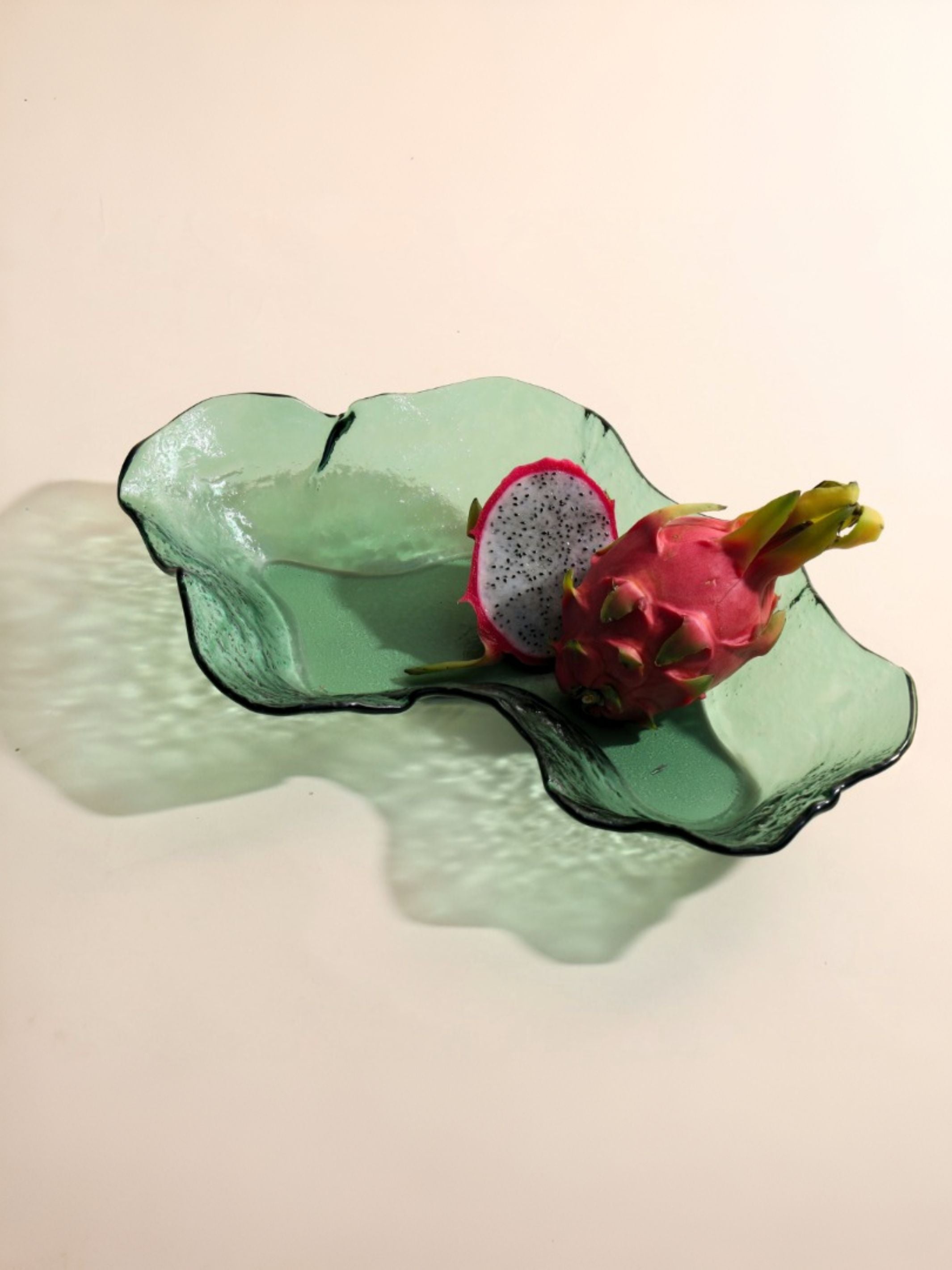 Lava Glass Bowl - Green