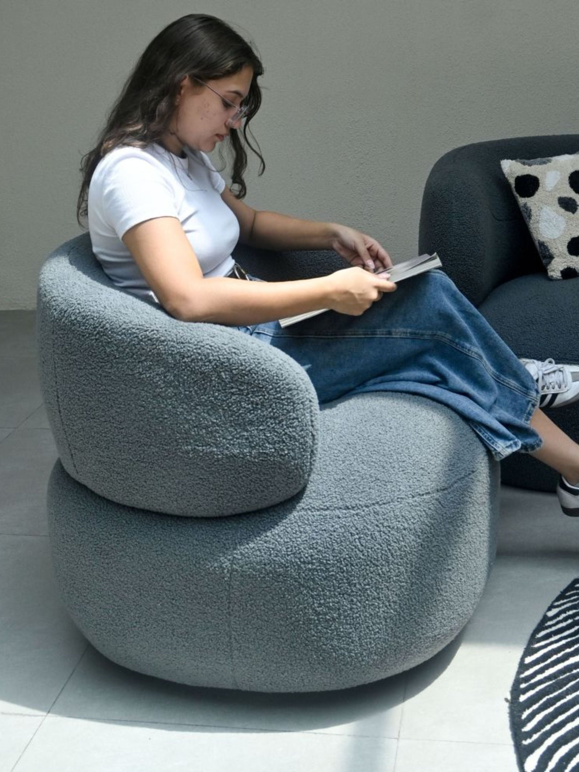 Chair - Leia Boucle Swivel