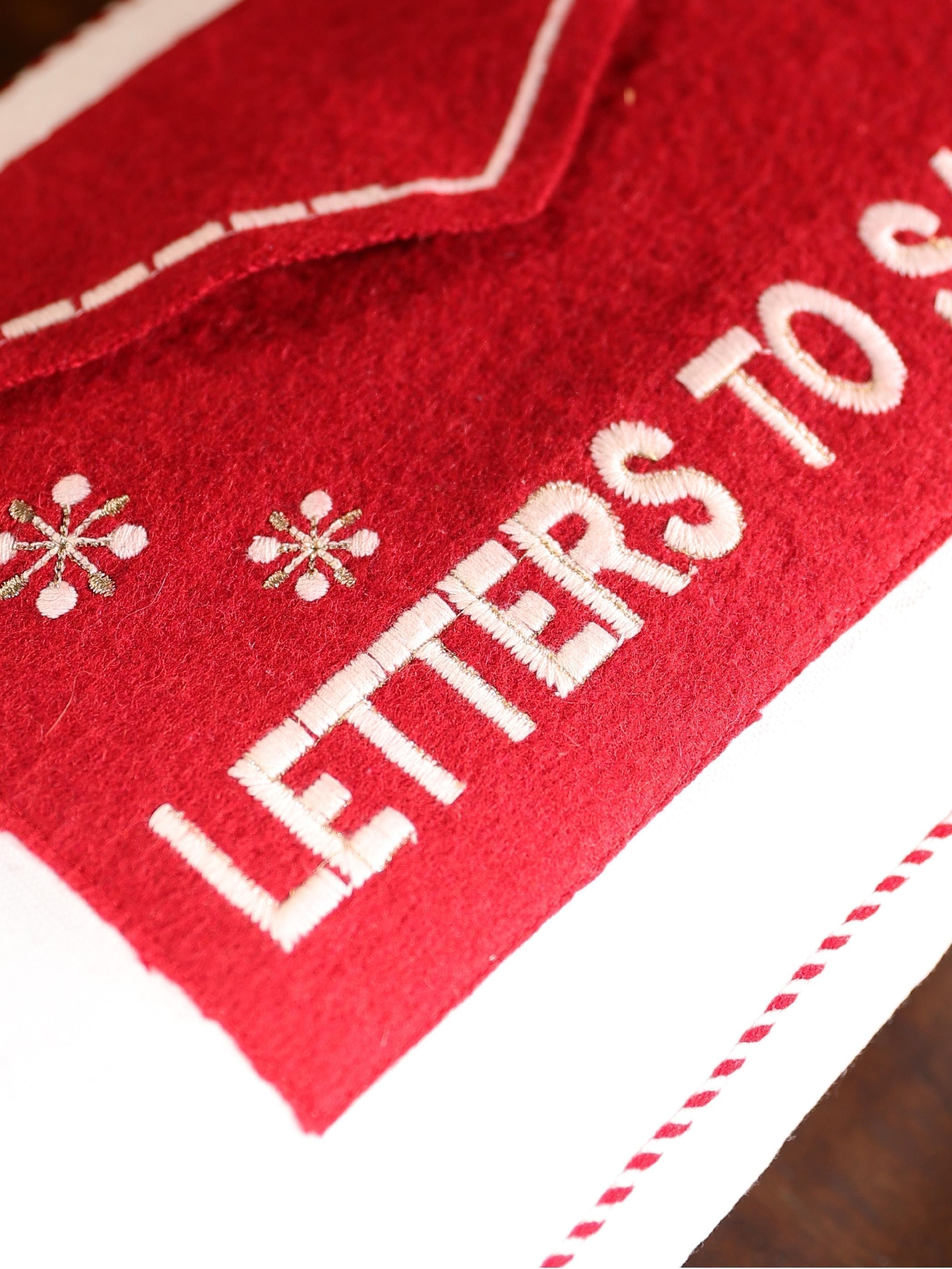 Christmas Cushion Covers - Letters to Santa (Envelope) (12"x18")