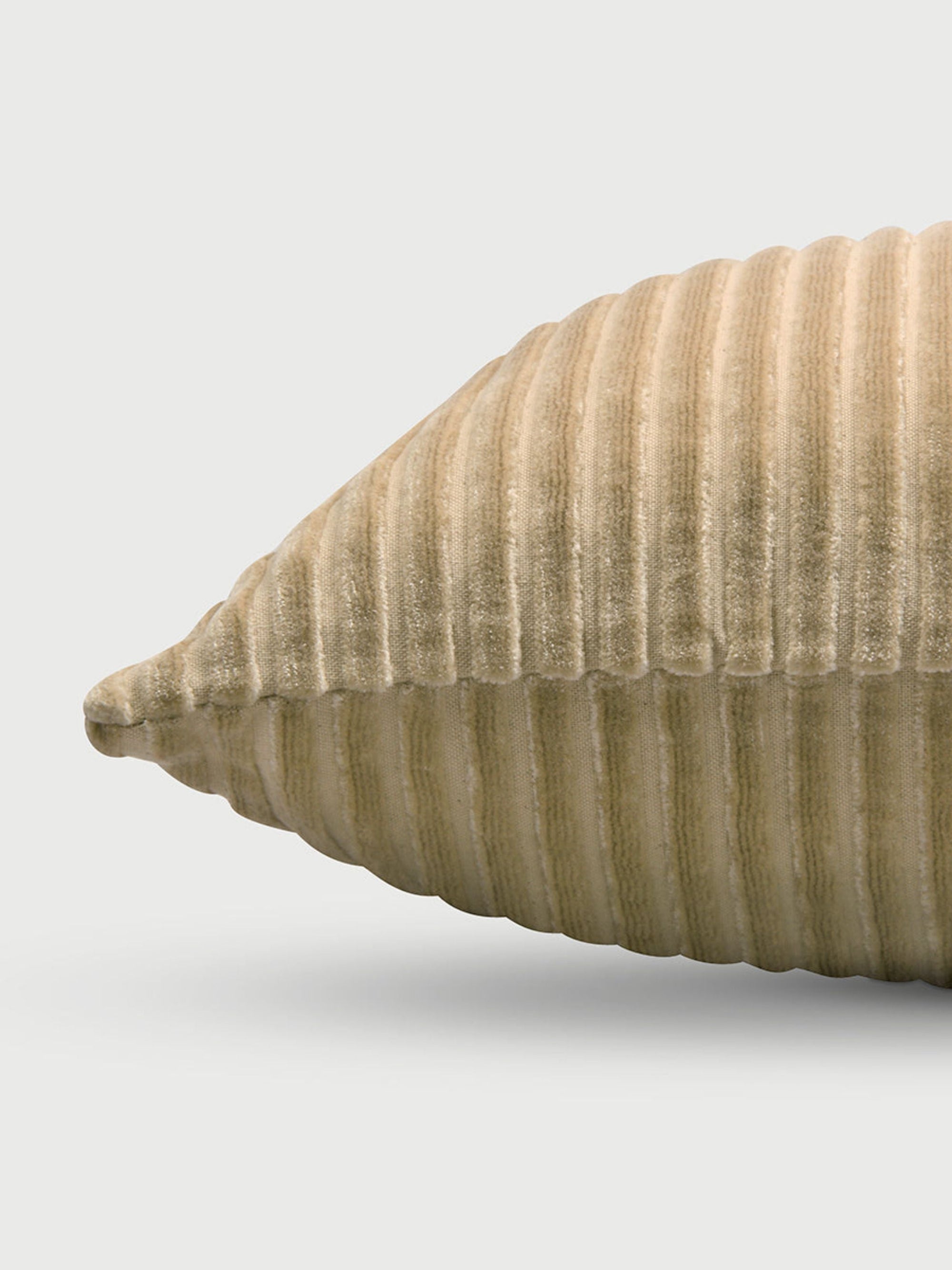 Luna Sandstone Velvet Cushion cover