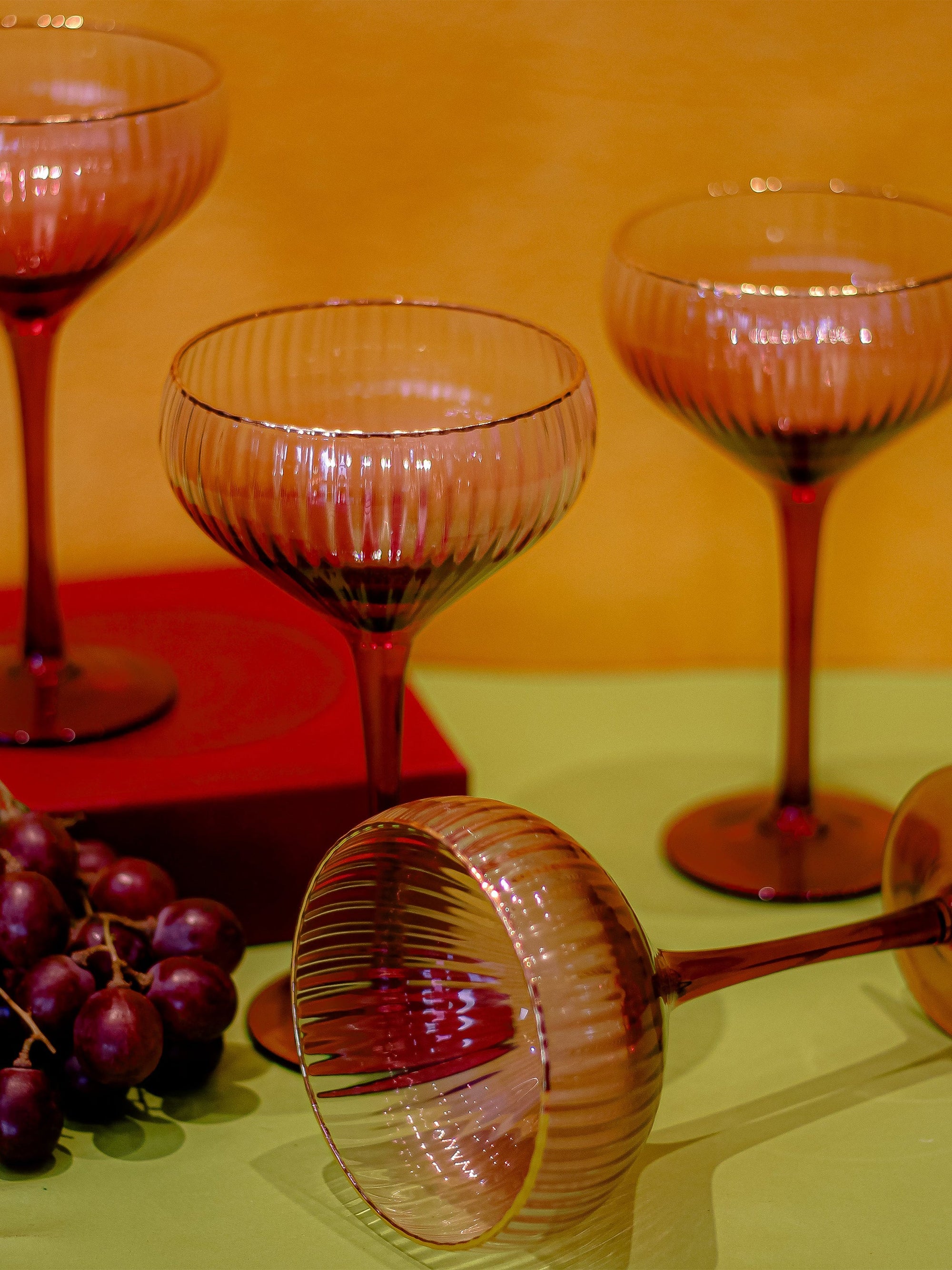Lust Set Of 4 Martini Glasses
