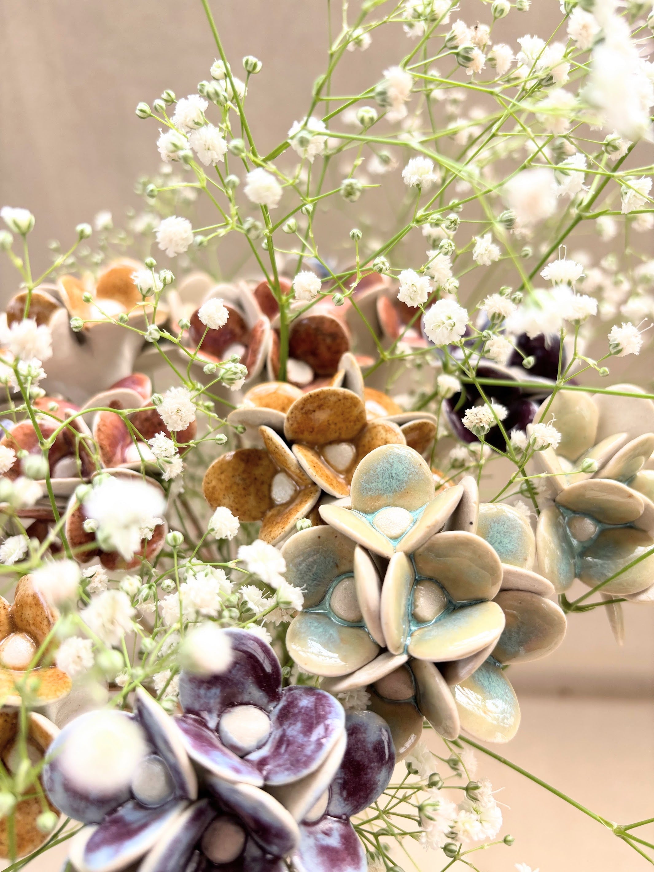 Magical Hydrengea - Single Flower Stem