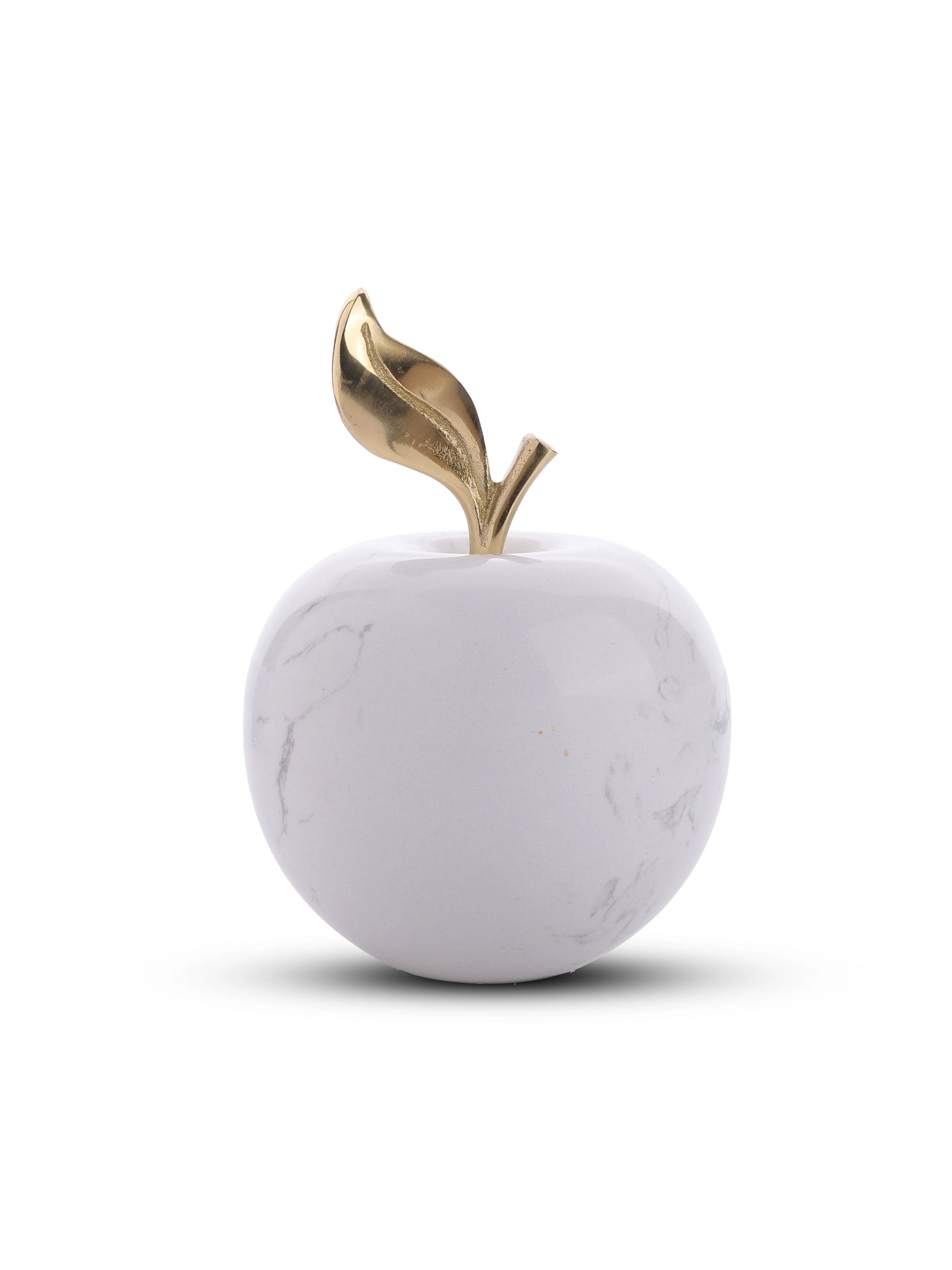 Marble Apple Decor Object Large