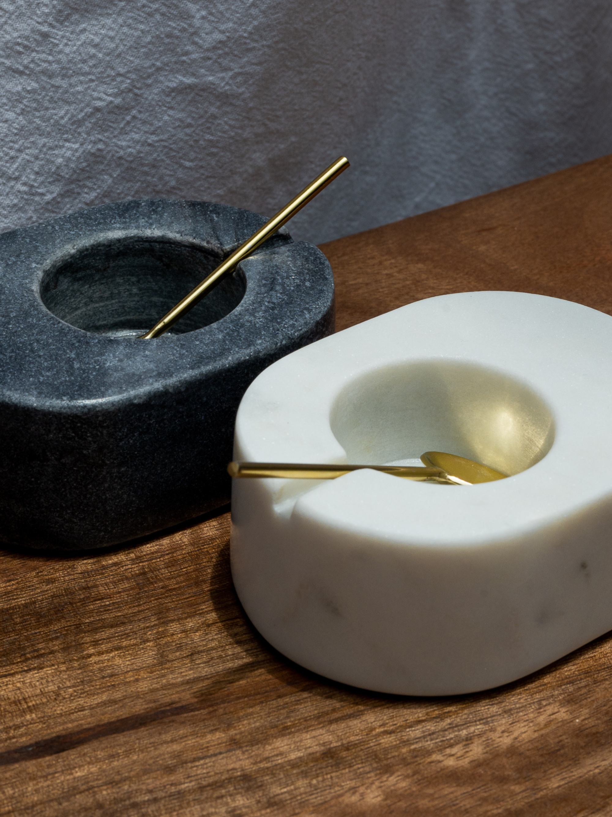 Marble Spice Bowls set of 2