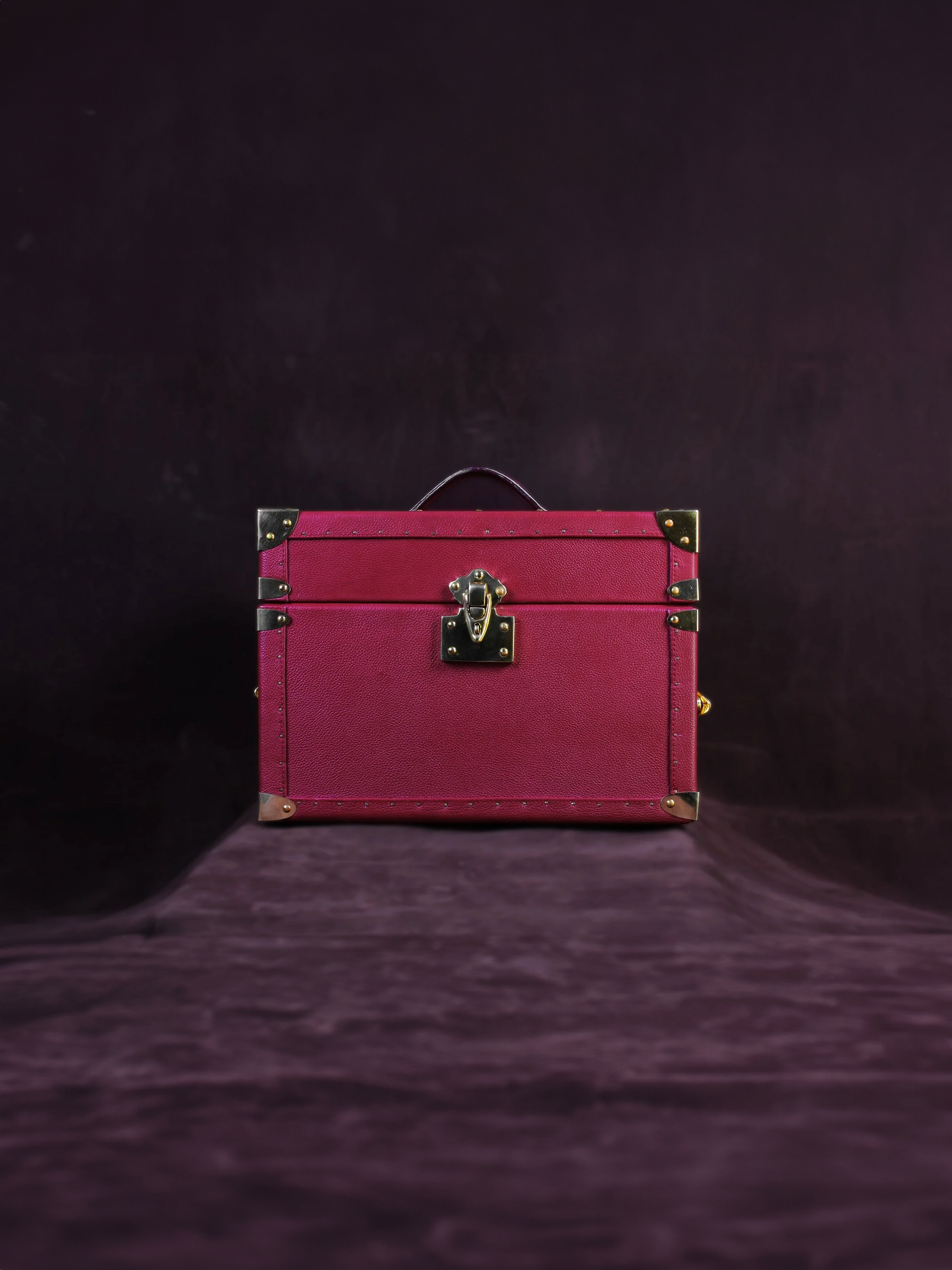 Maroon Glory Jewellery Trunk