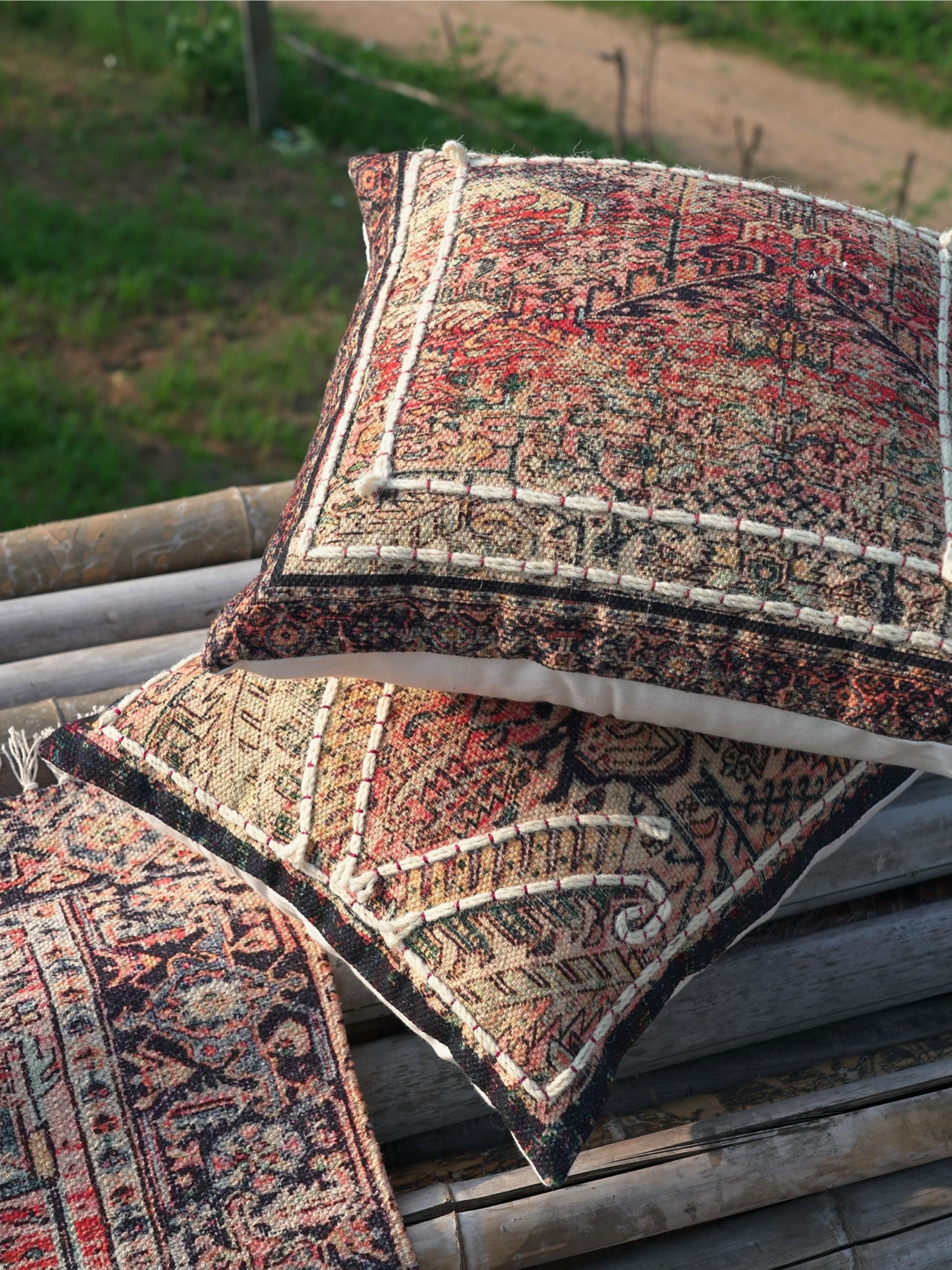 Pillow  Cover - Meirge Embroidered