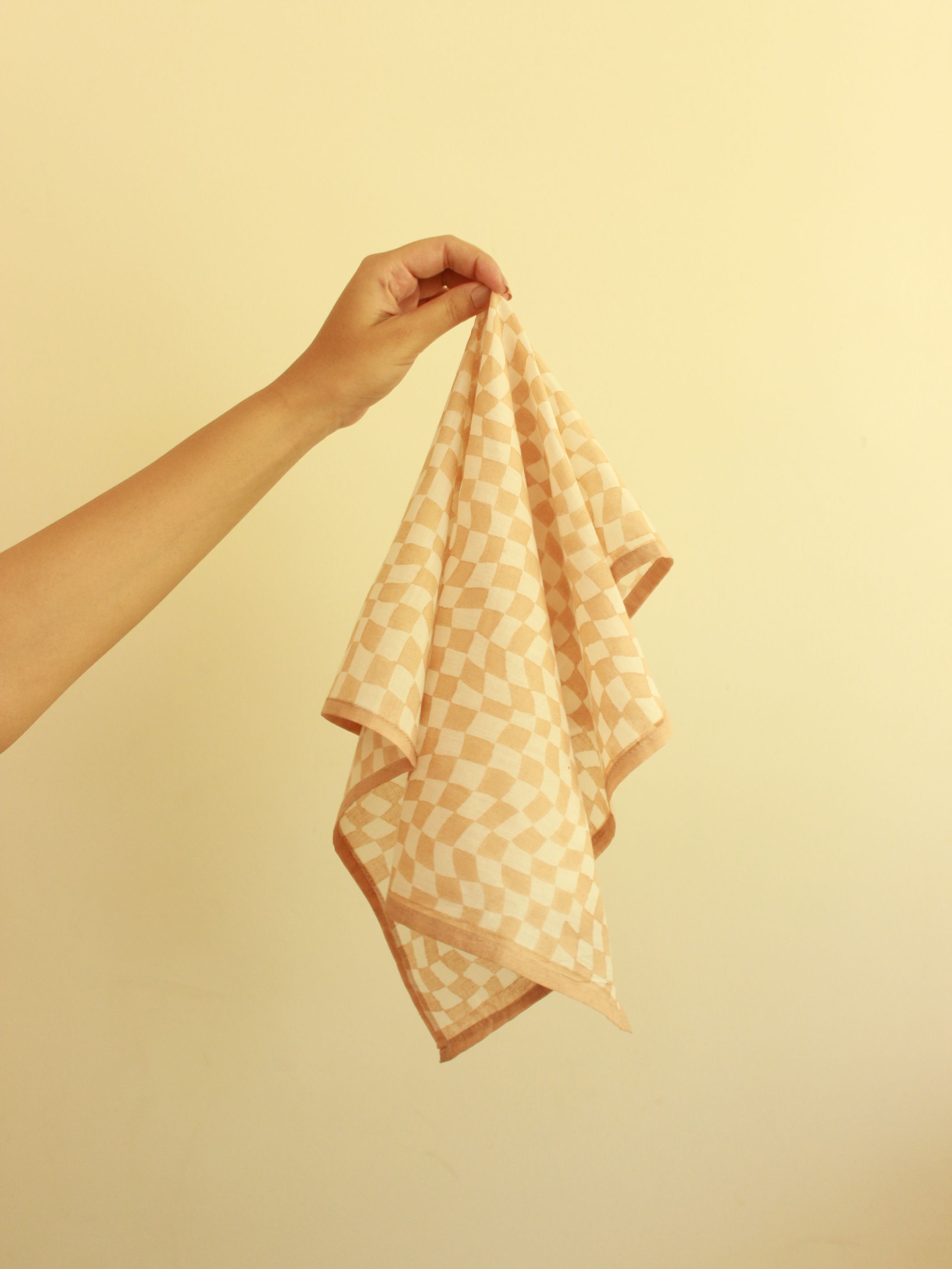 Cotton Square Scarf - Mid Modern