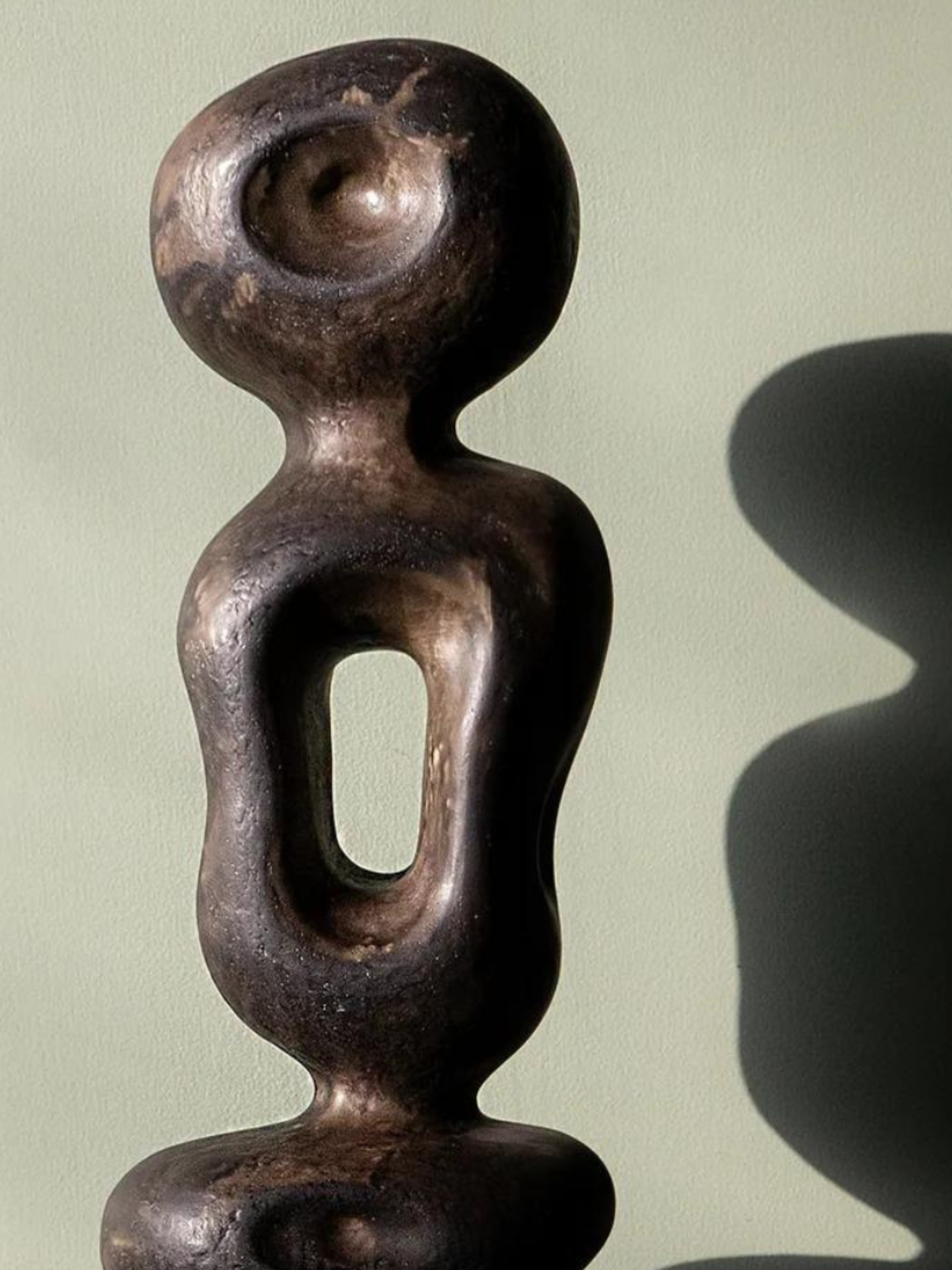Black Ren Organic Sculpture