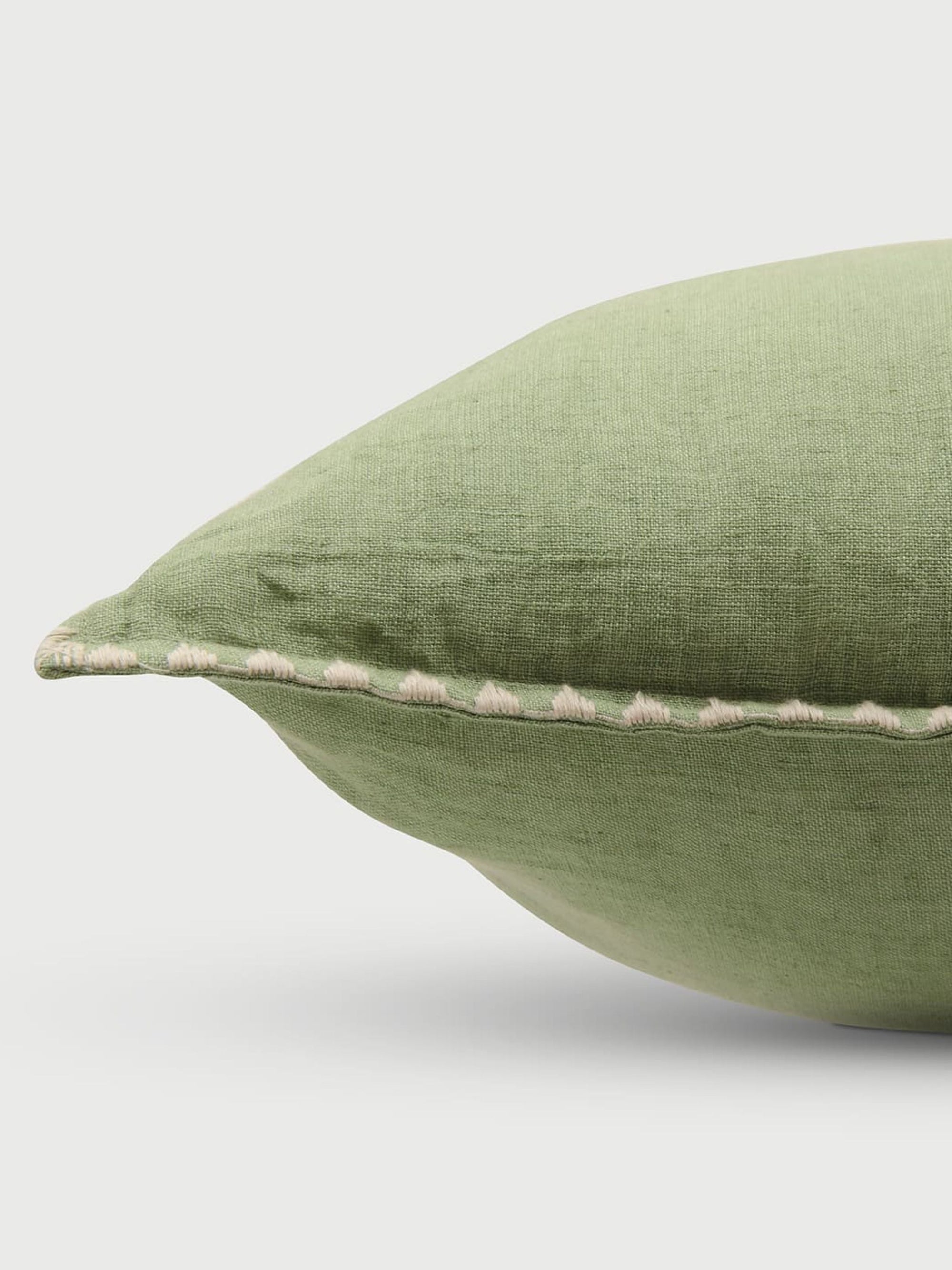 Mirage Fern Linen Cushion Cover
