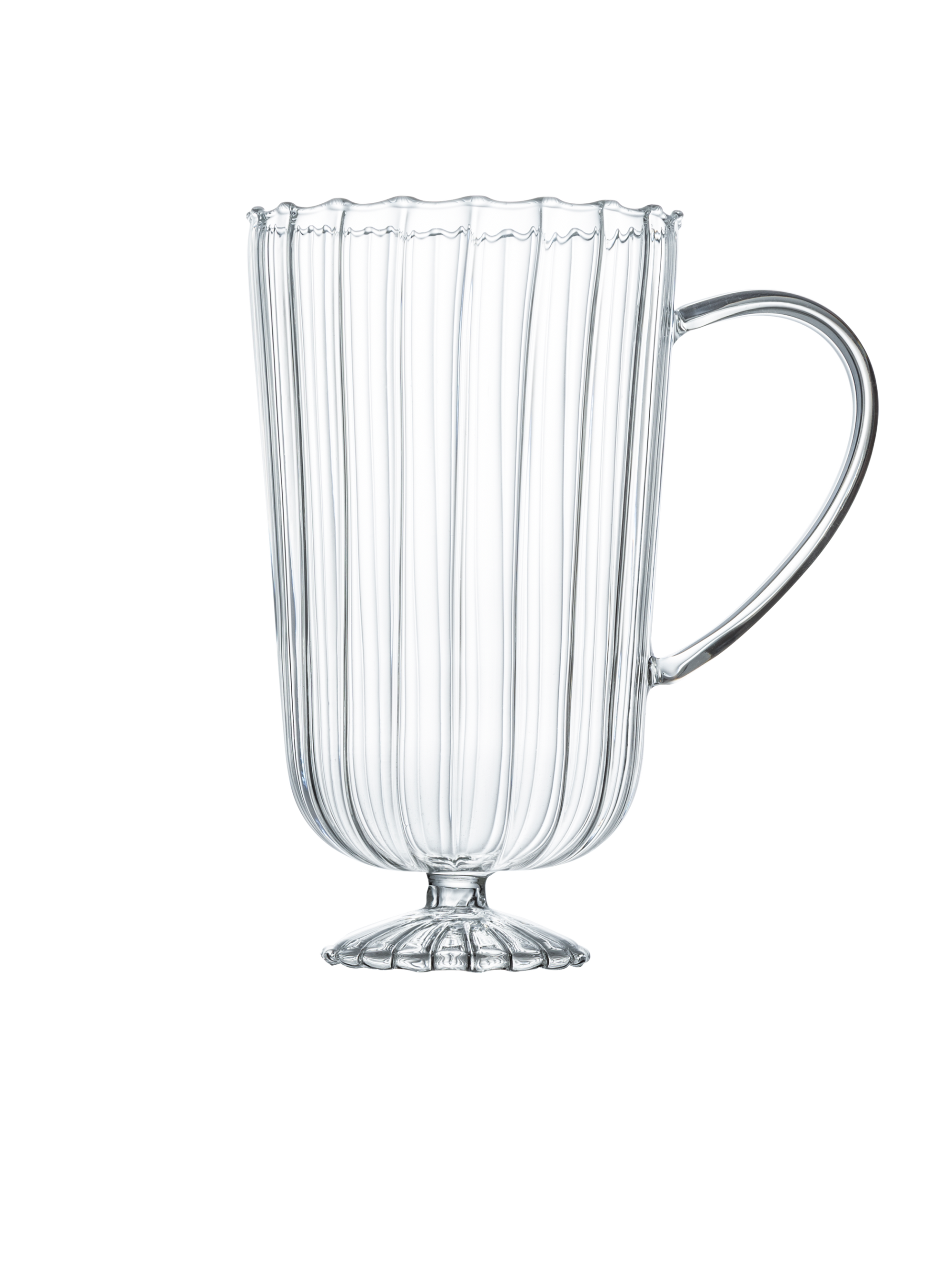 Romantic Glass Pitcher