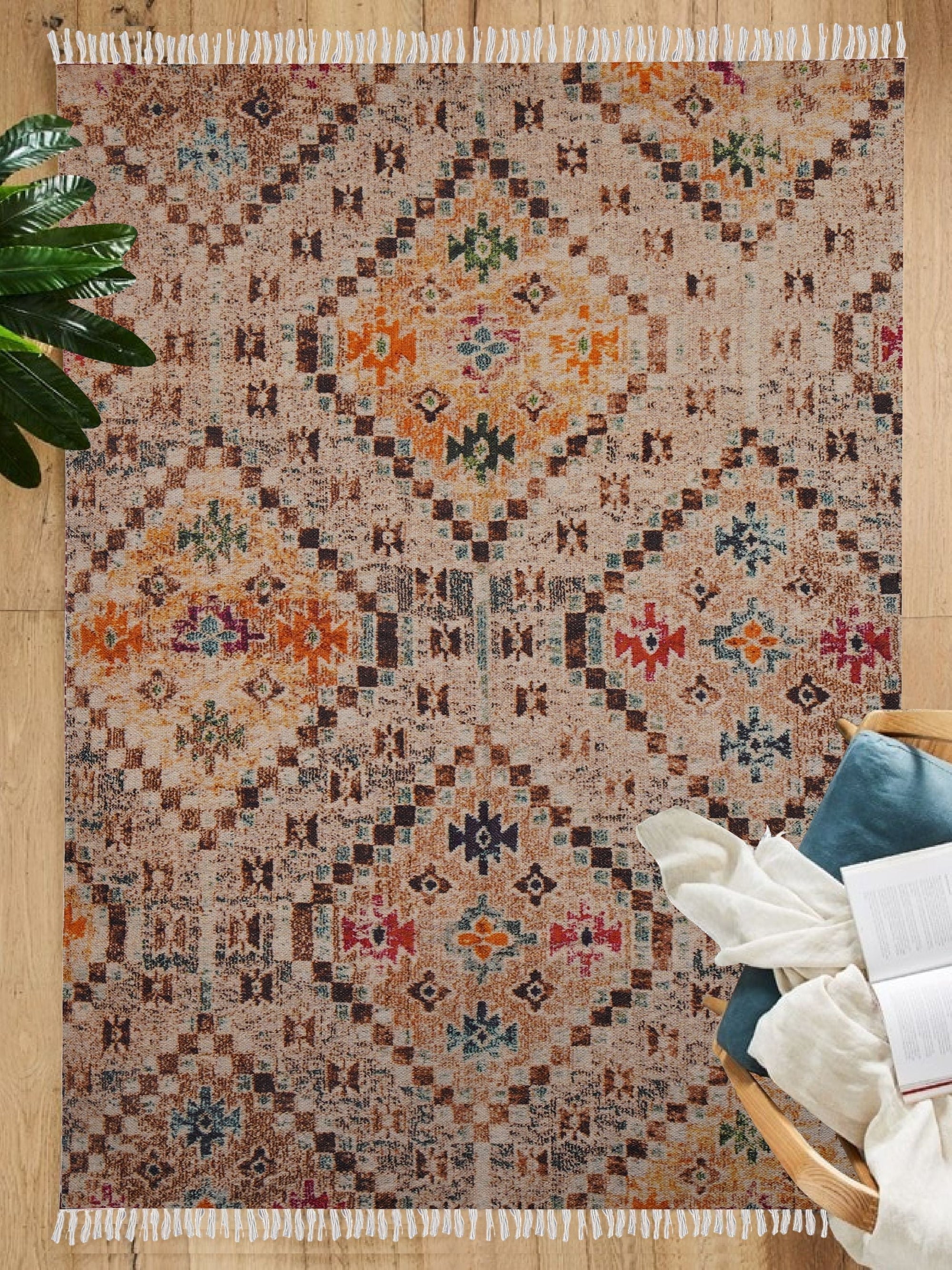 Mosaic Printed Rug