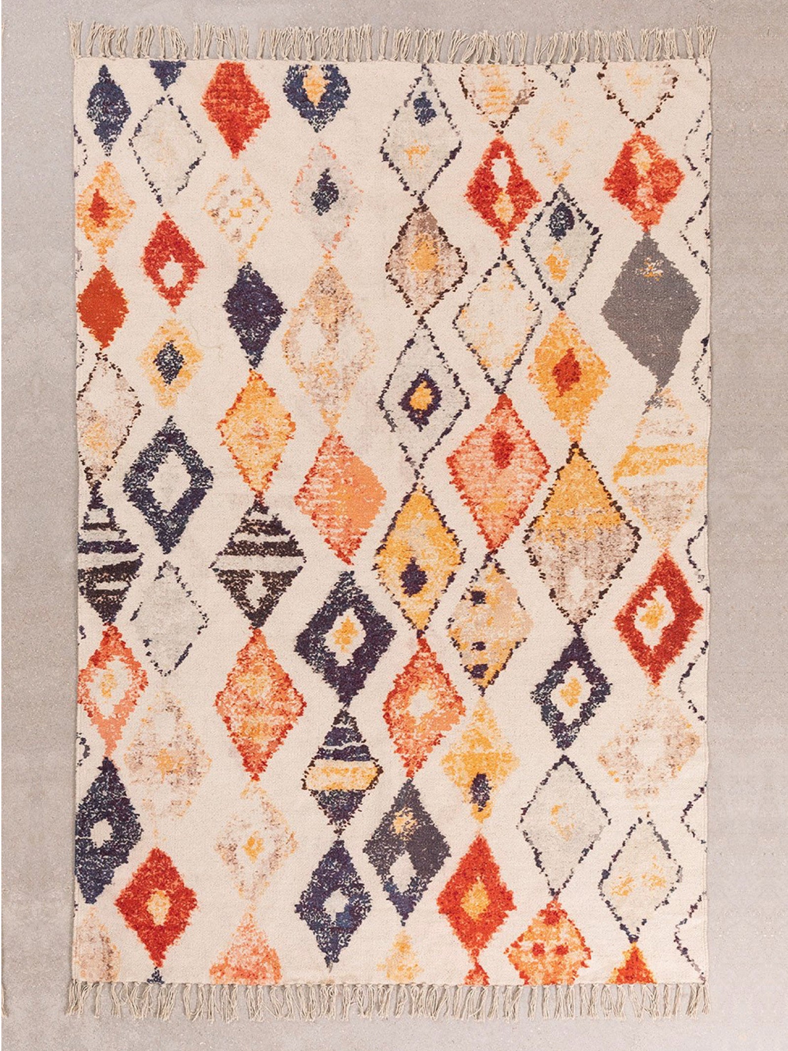 Erna Printed Cotton Rug