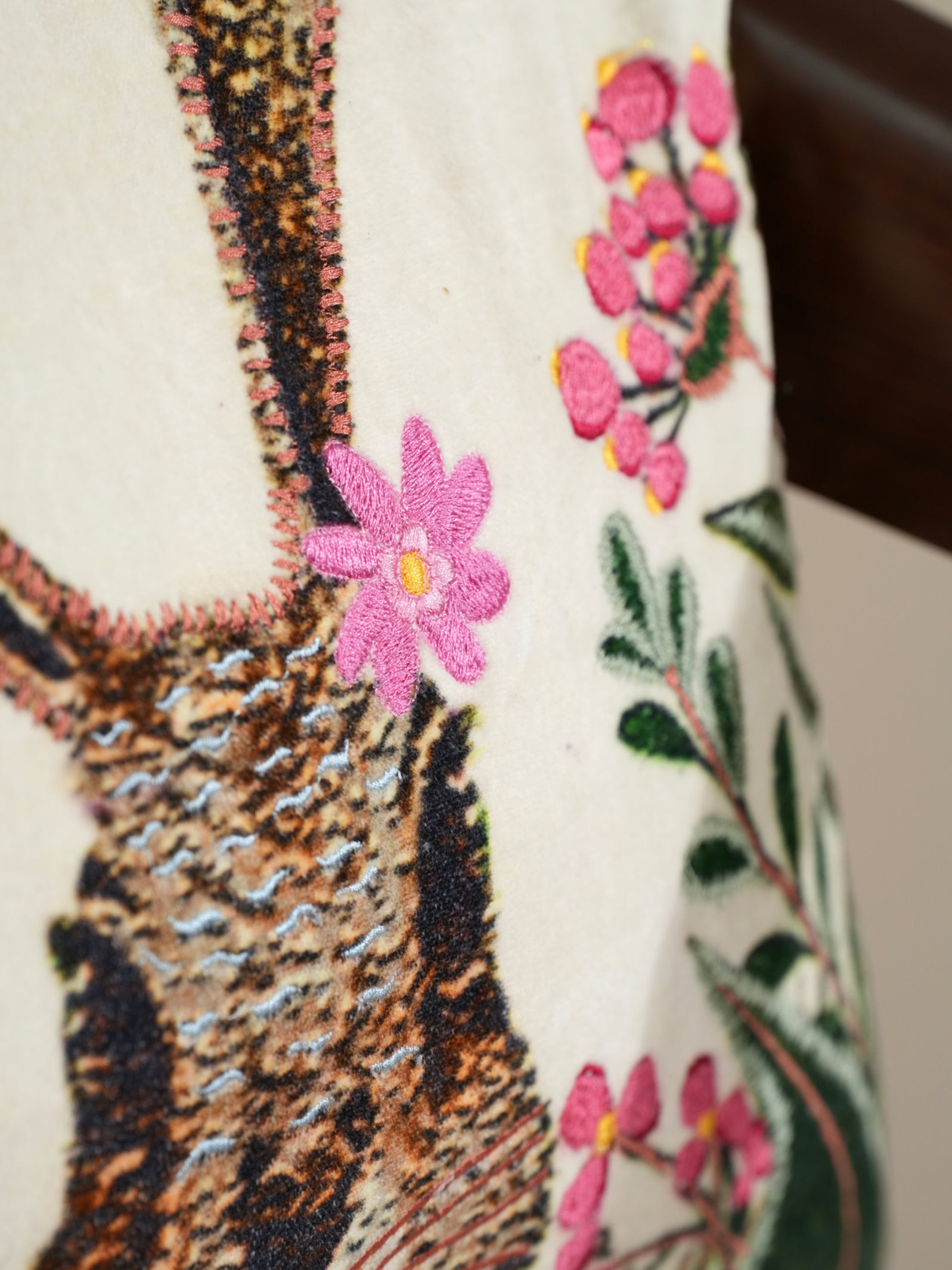 Bunny Velvet Pillow Cover